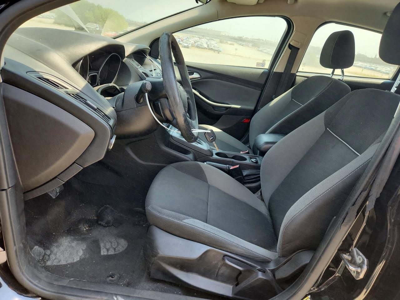 2012 Ford Focus Se Черный vin: 1FAHP3K29CL237609