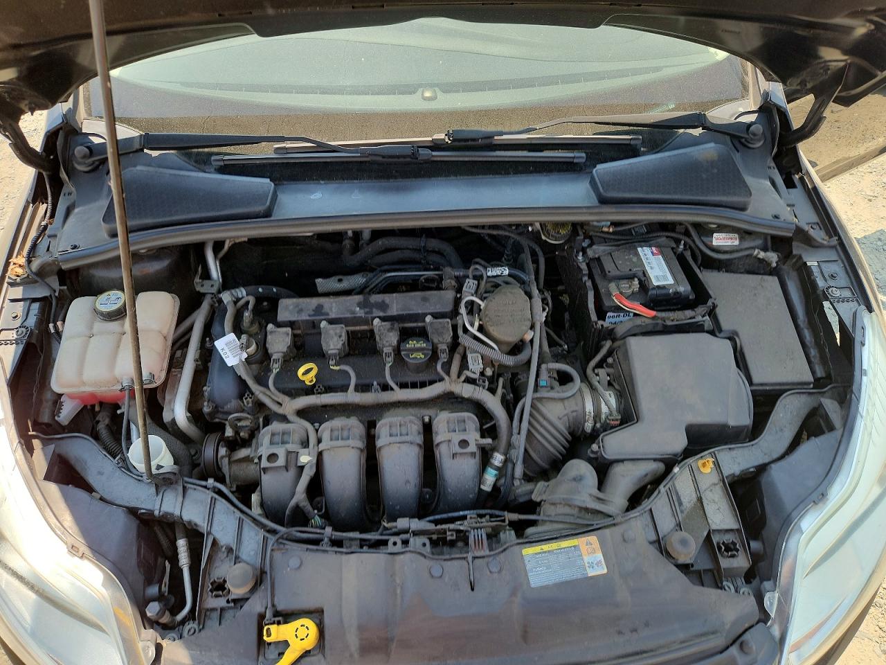 2012 Ford Focus Se Черный vin: 1FAHP3K29CL237609