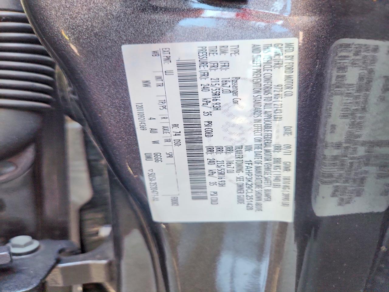 2012 Ford Focus Se Gray vin: 1FAHP3K29CL251428