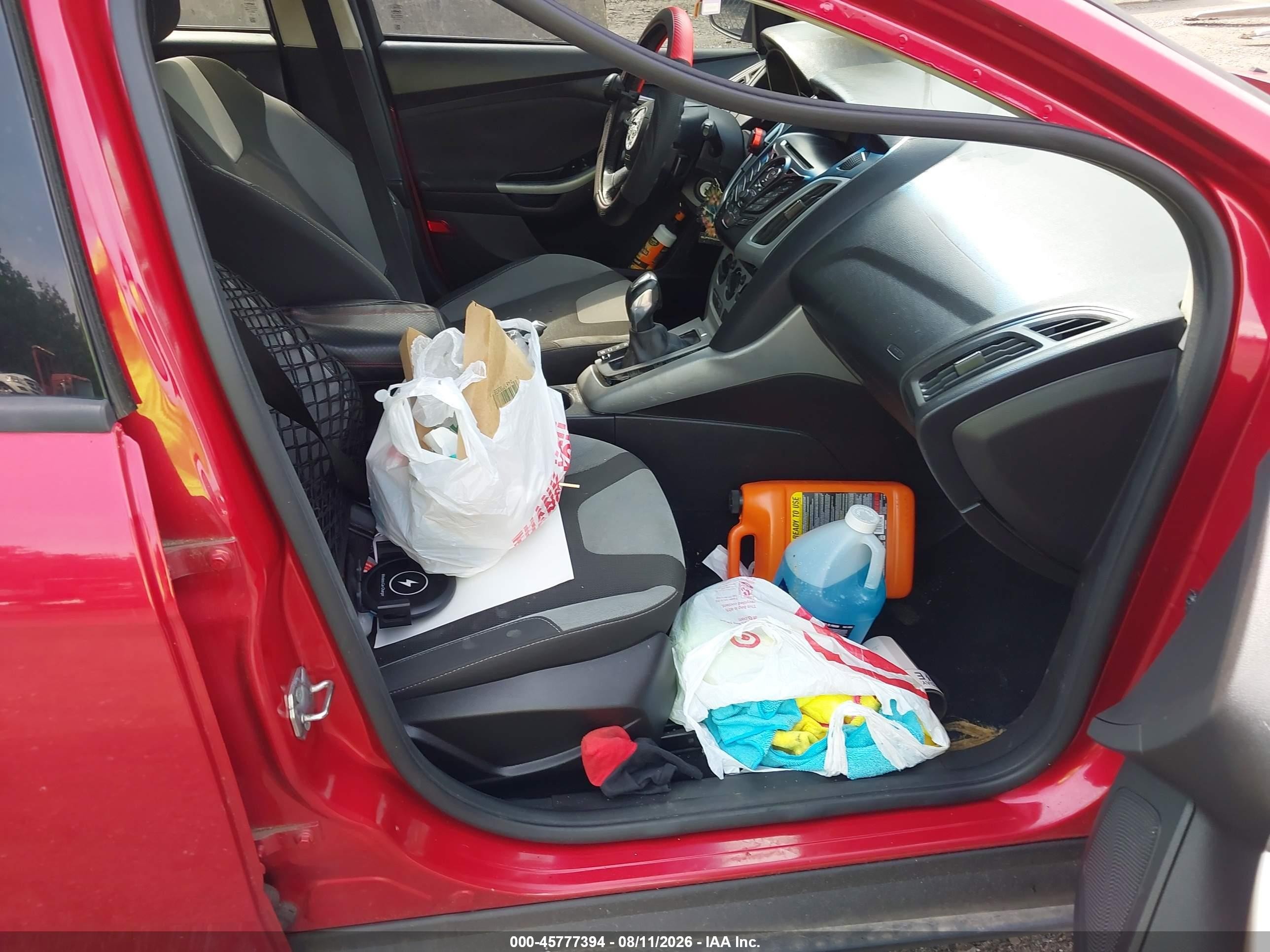 2012 Ford Focus Se Красный vin: 1FAHP3K29CL277138