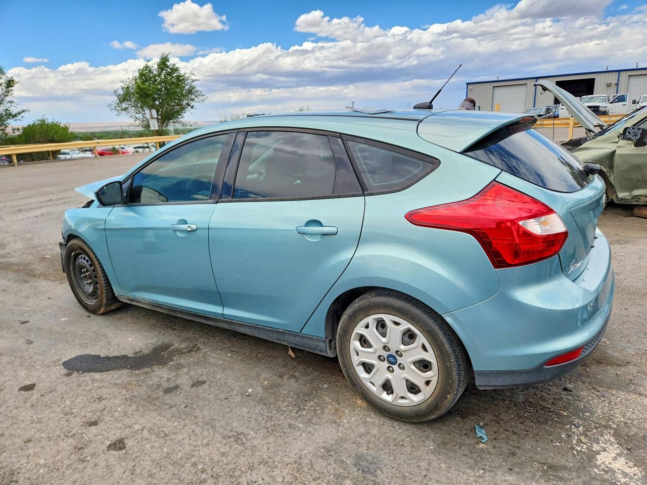 2012 Ford Focus Se Бирюзовый vin: 1FAHP3K29CL284848