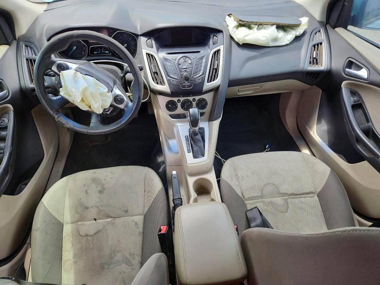 2012 Ford Focus Se Бирюзовый vin: 1FAHP3K29CL284848