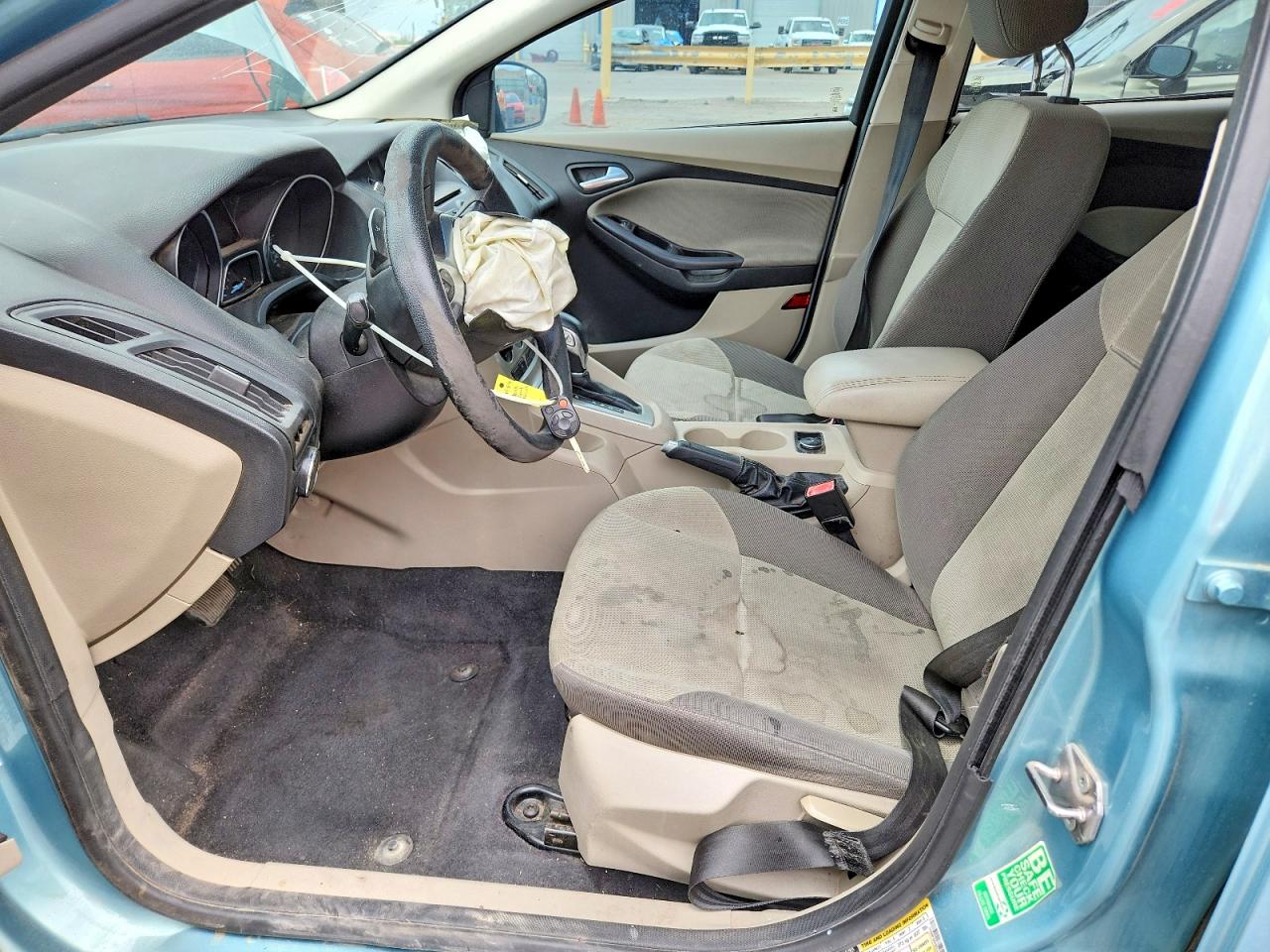 2012 Ford Focus Se Бирюзовый vin: 1FAHP3K29CL284848