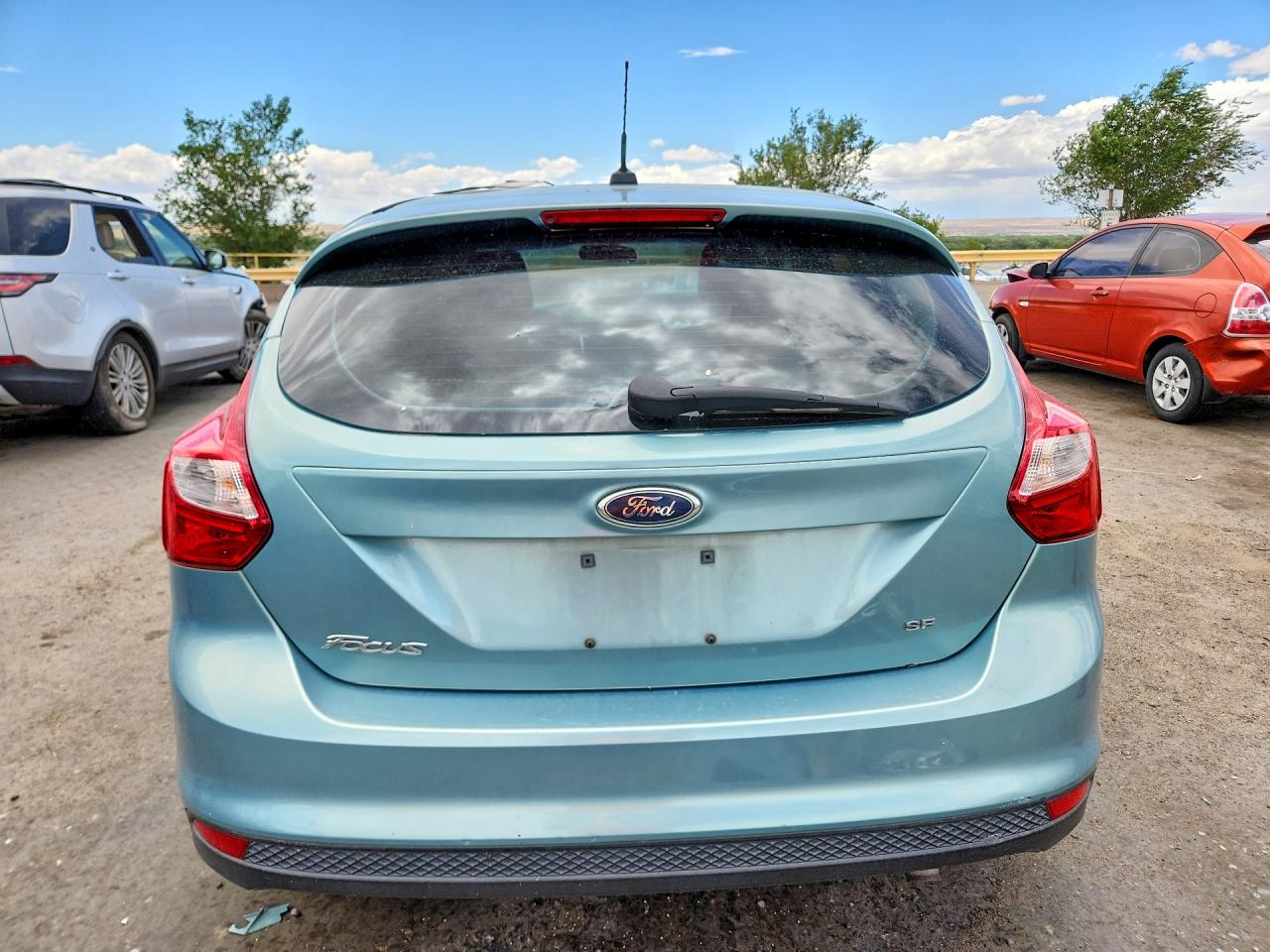 2012 Ford Focus Se Бирюзовый vin: 1FAHP3K29CL284848