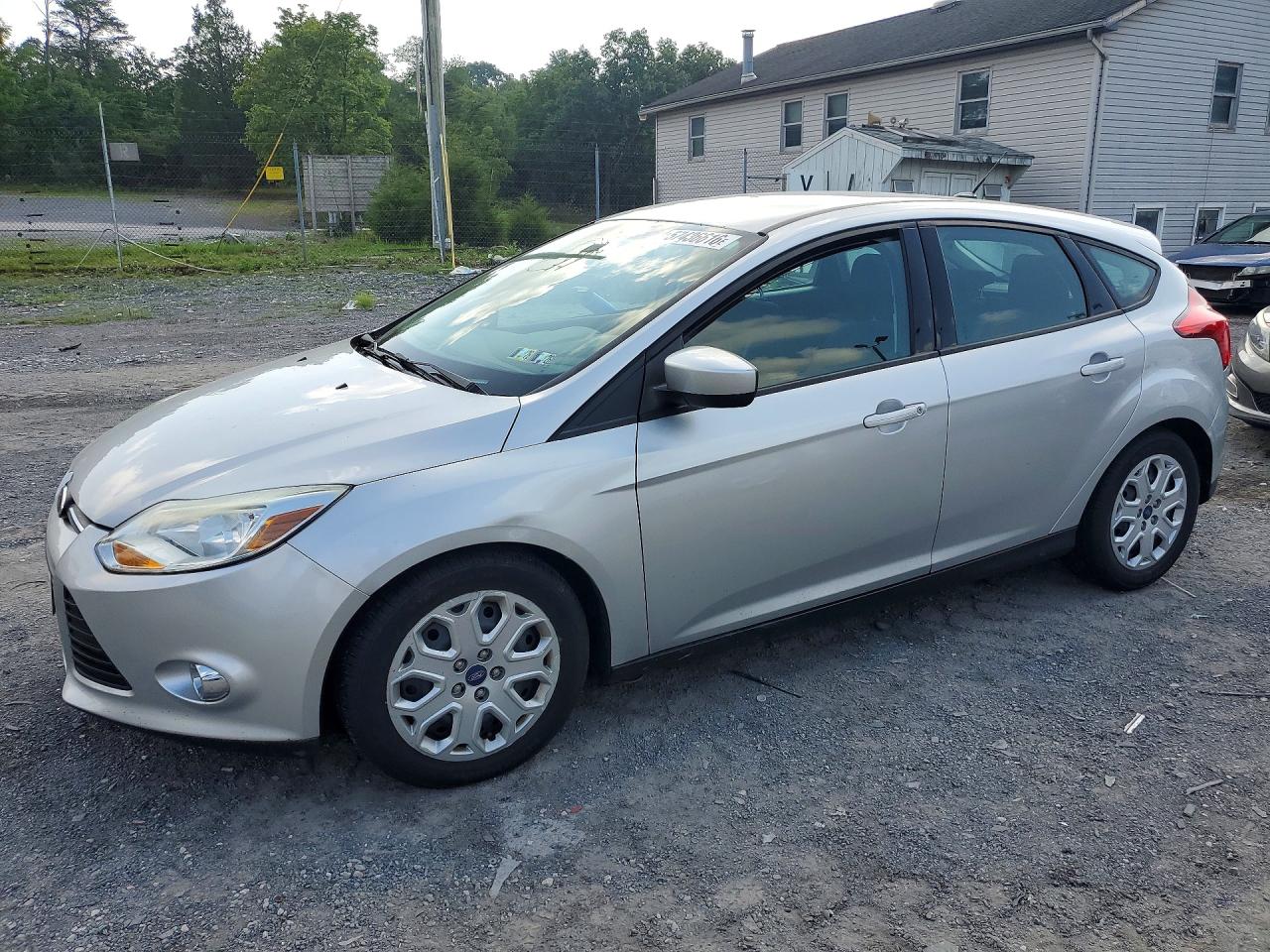 2012 Ford Focus Se Silver vin: 1FAHP3K29CL308940