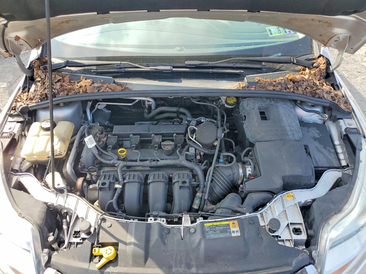 2012 Ford Focus Se Silver vin: 1FAHP3K29CL308940