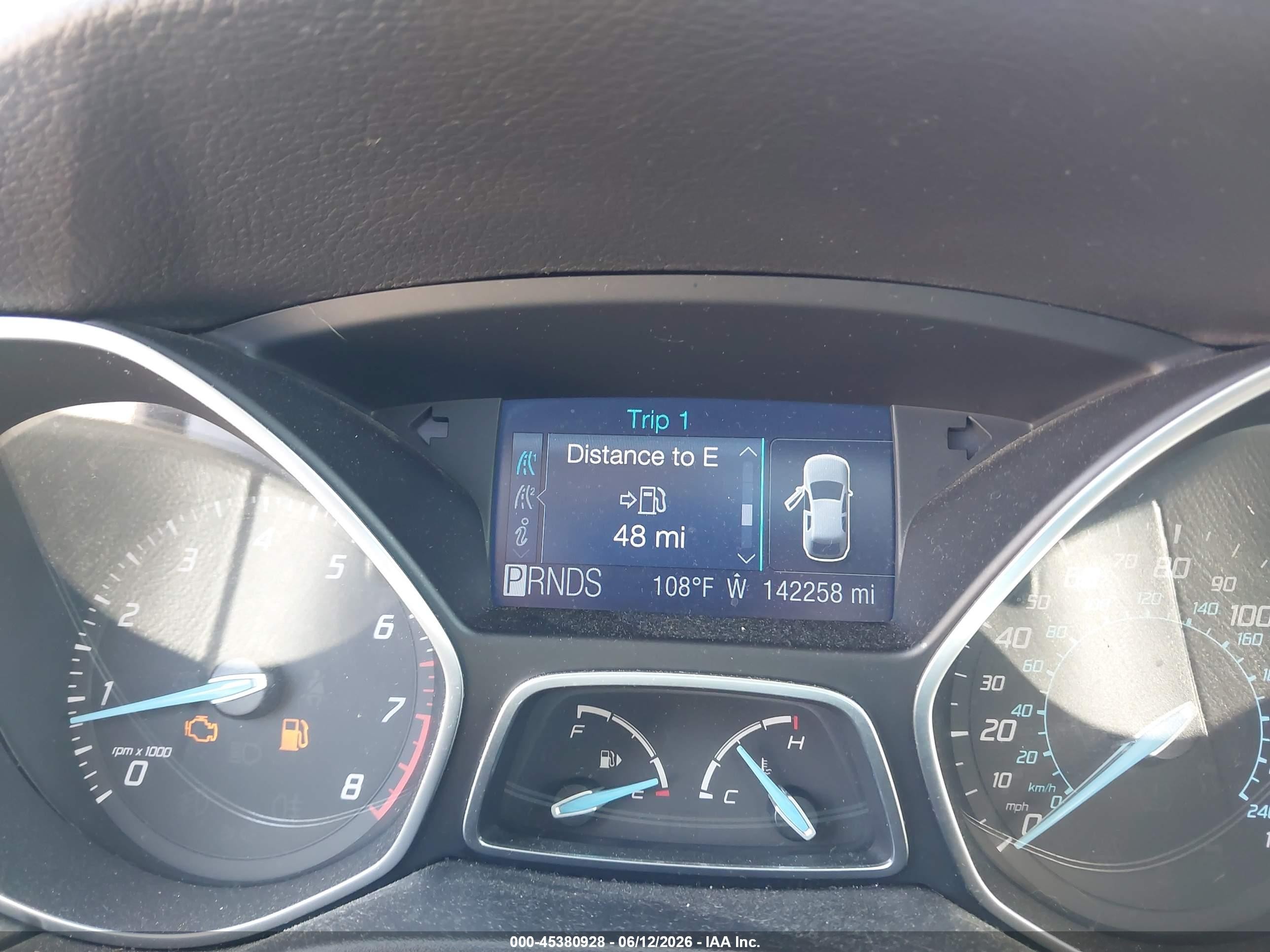 2012 Ford Focus Se Blue vin: 1FAHP3K29CL402574