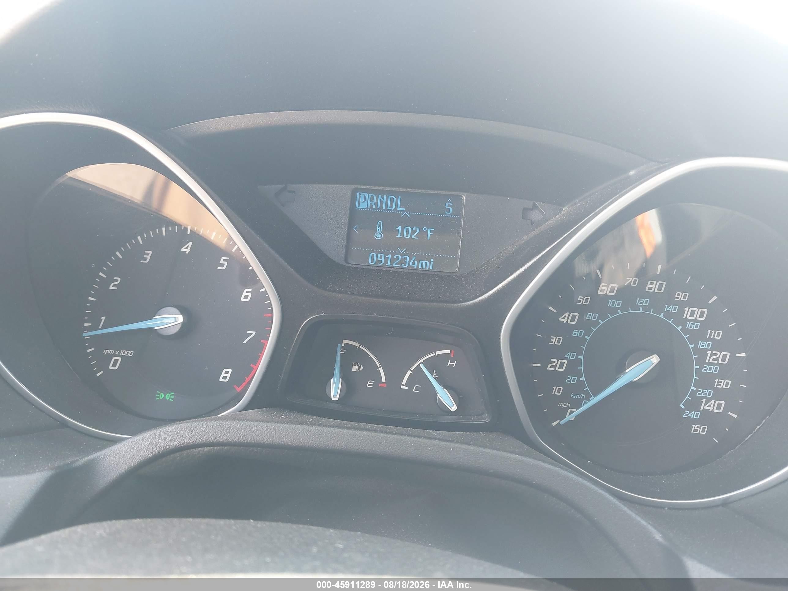 2012 Ford Focus Se Red vin: 1FAHP3K29CL411100