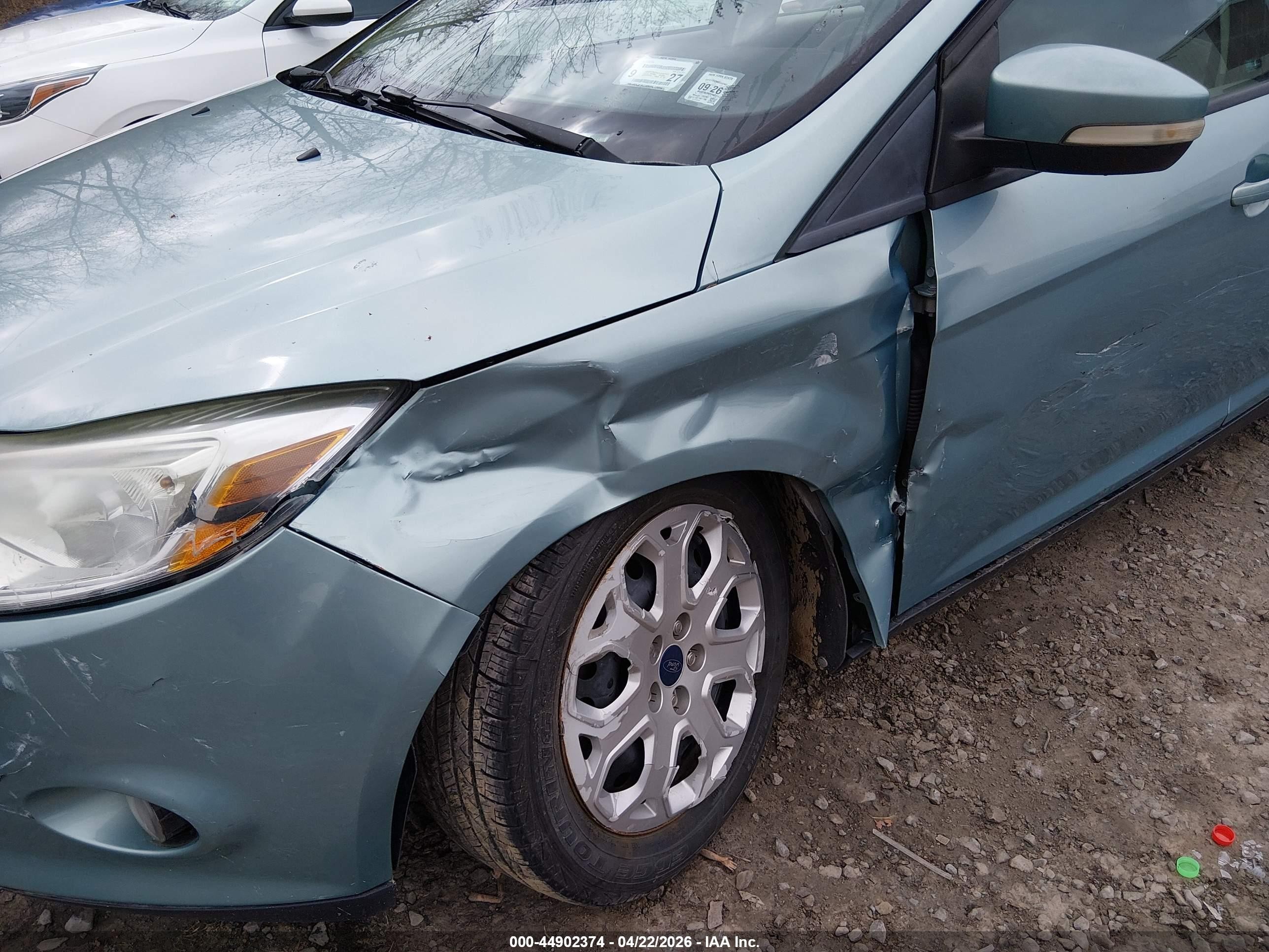 2012 Ford Focus Se Pewter vin: 1FAHP3K29CL442721