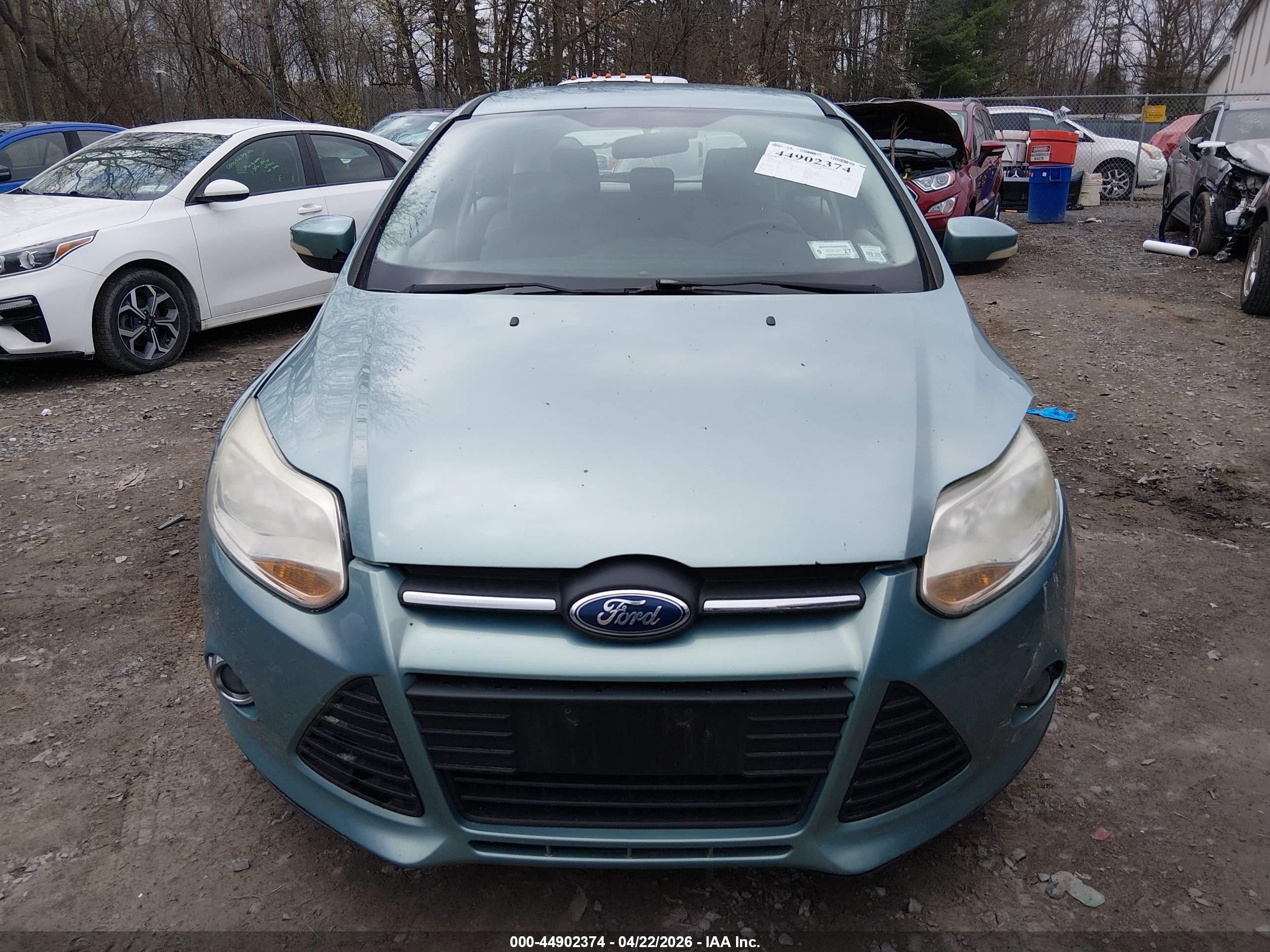 2012 Ford Focus Se Pewter vin: 1FAHP3K29CL442721