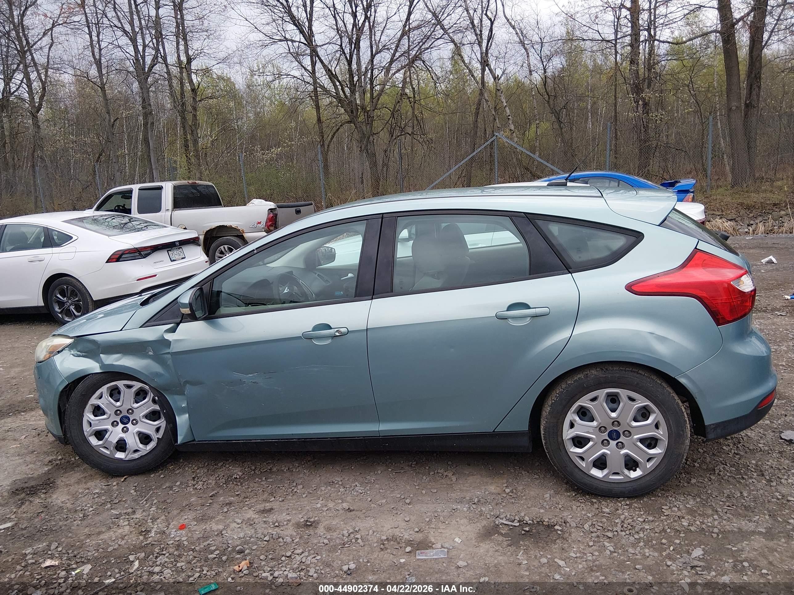 2012 Ford Focus Se Pewter vin: 1FAHP3K29CL442721