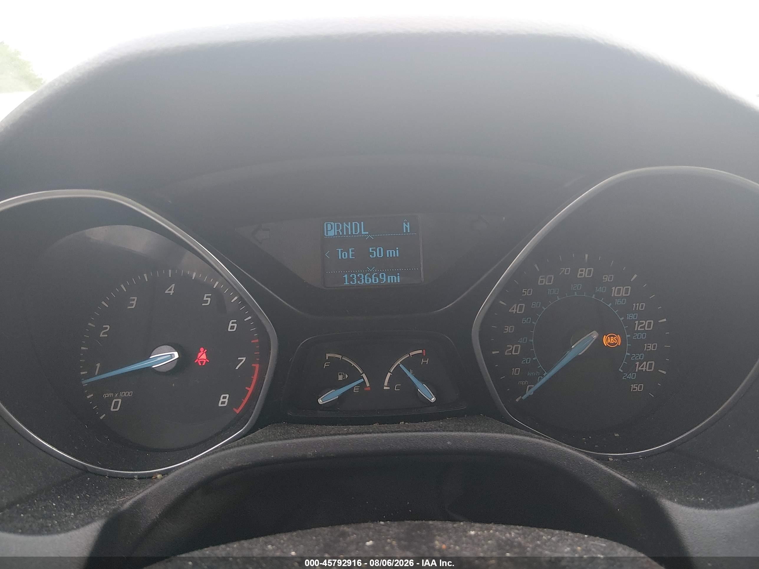 2012 Ford Focus Se Gray vin: 1FAHP3K2XCL124252
