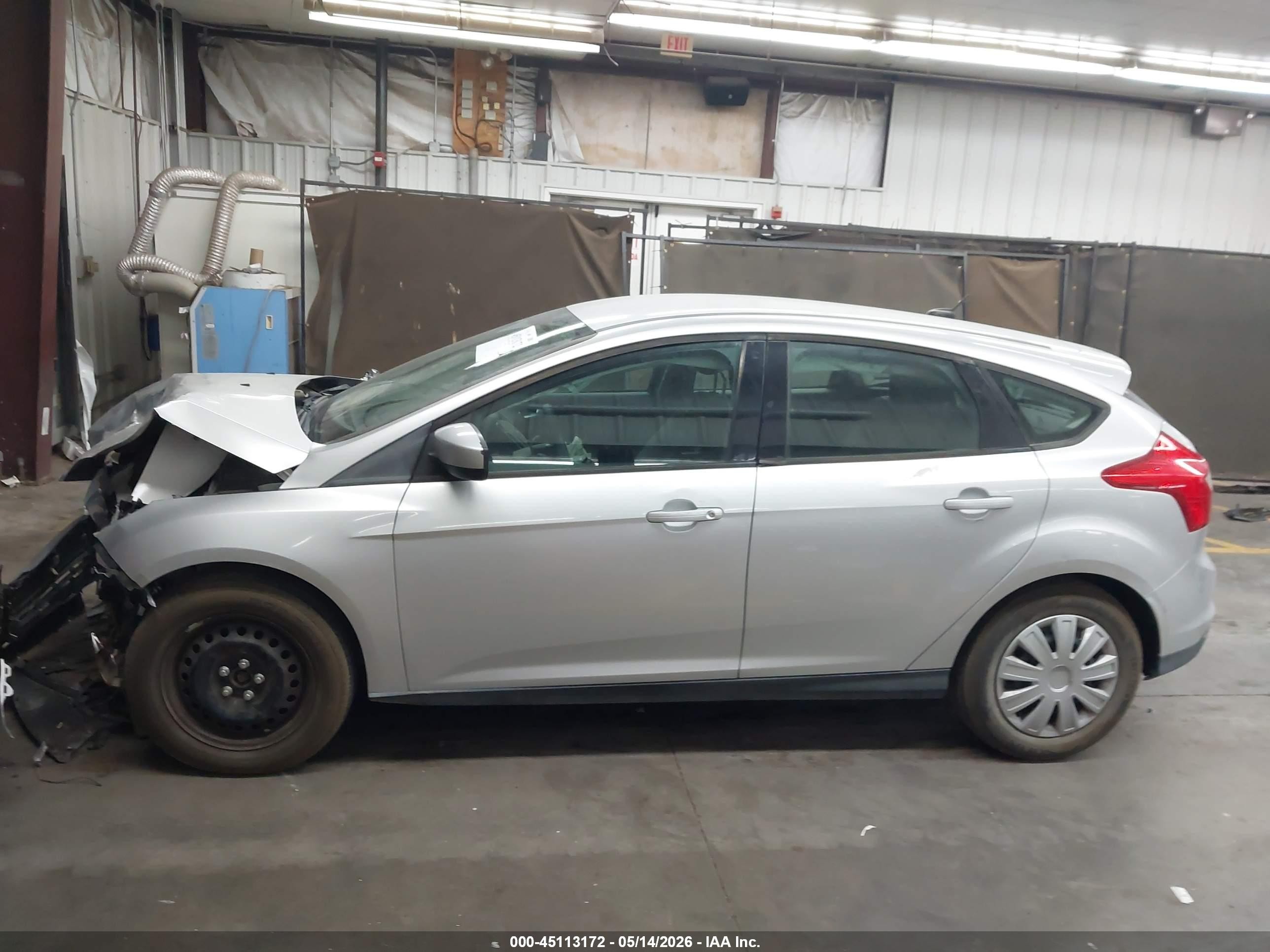 2012 Ford Focus Se Gray vin: 1FAHP3K2XCL237022