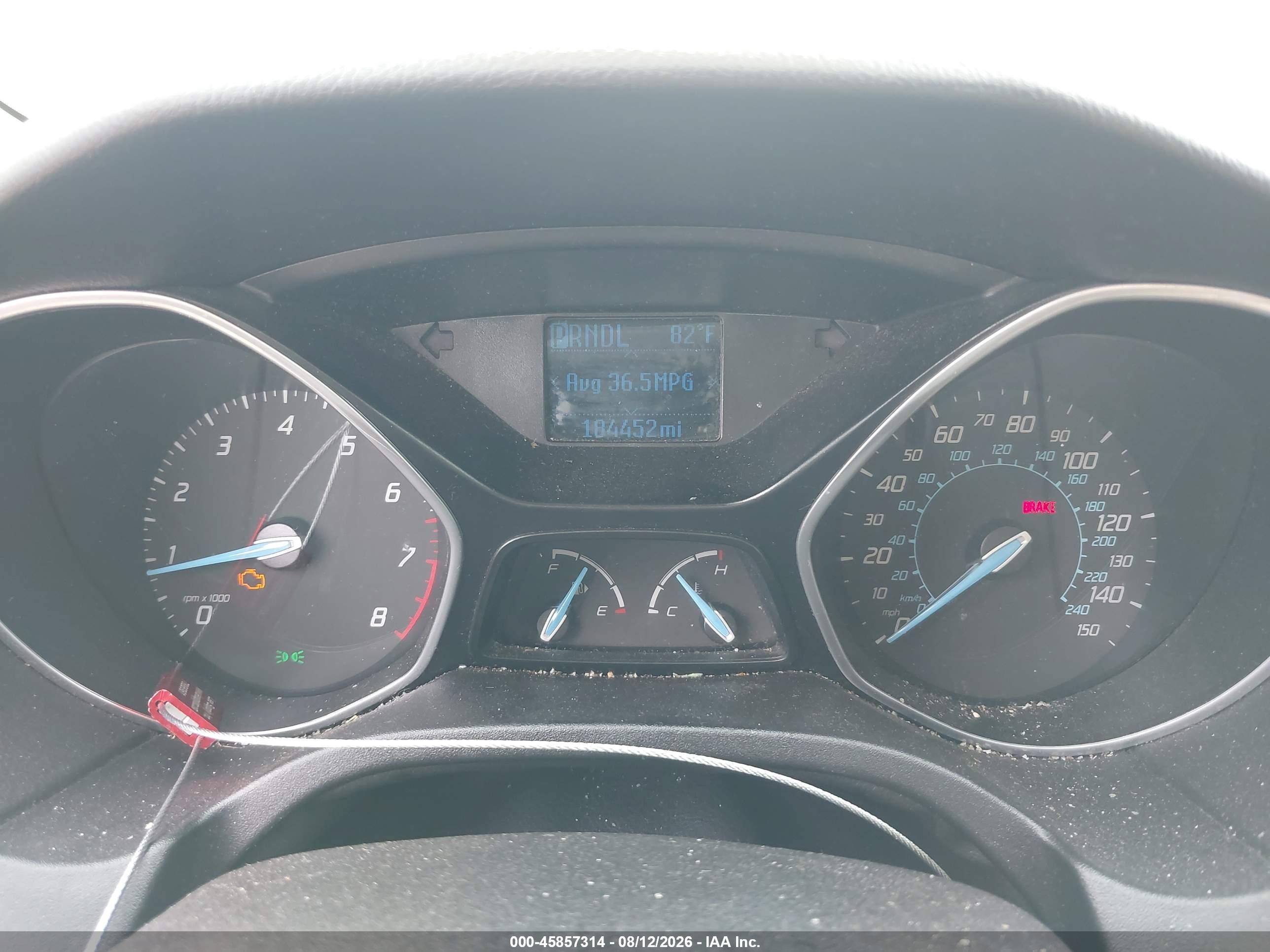 2012 Ford Focus Se Red vin: 1FAHP3K2XCL271154