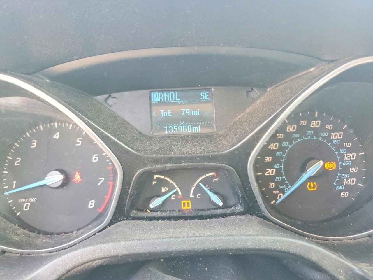 2012 Ford Focus Se Blue vin: 1FAHP3K2XCL351585