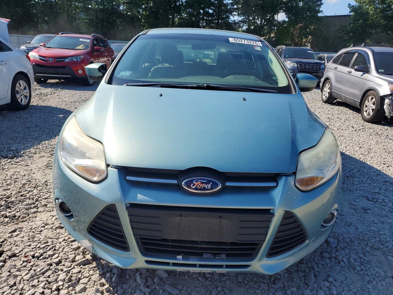2012 Ford Focus Se Blue vin: 1FAHP3K2XCL351585