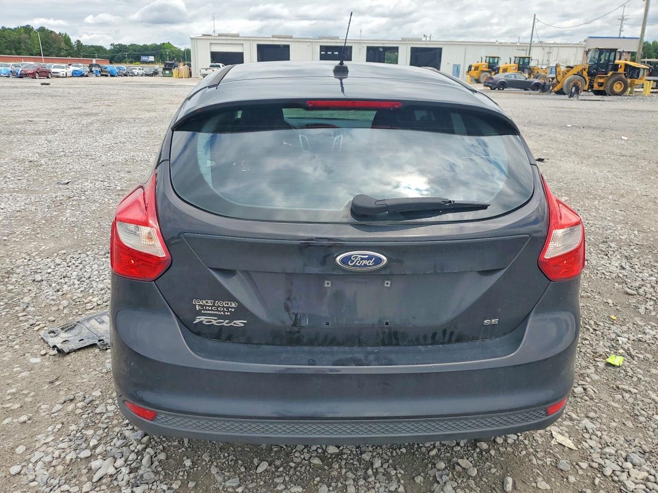 2012 Ford Focus Se Black vin: 1FAHP3K2XCL394503