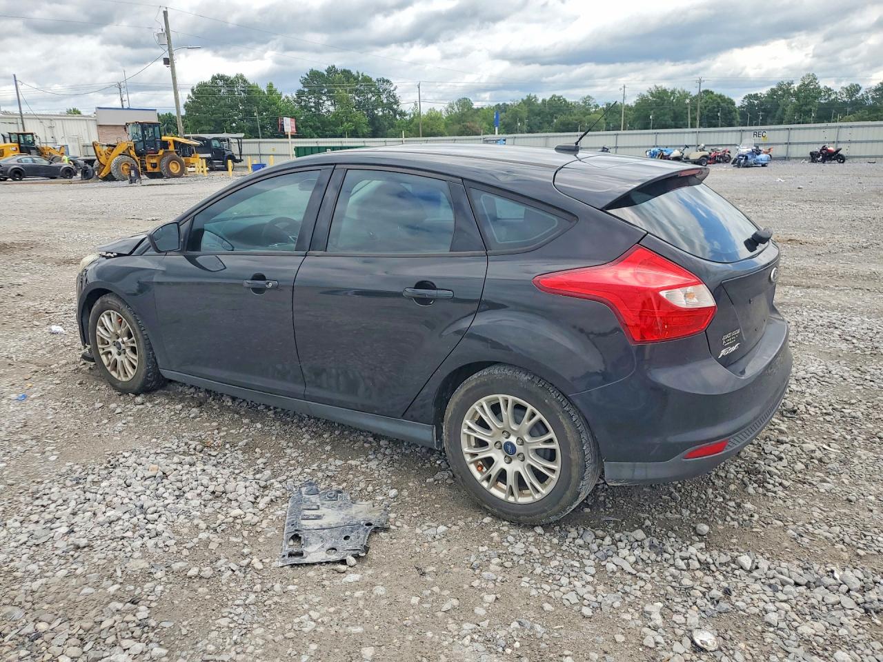 2012 Ford Focus Se Black vin: 1FAHP3K2XCL394503