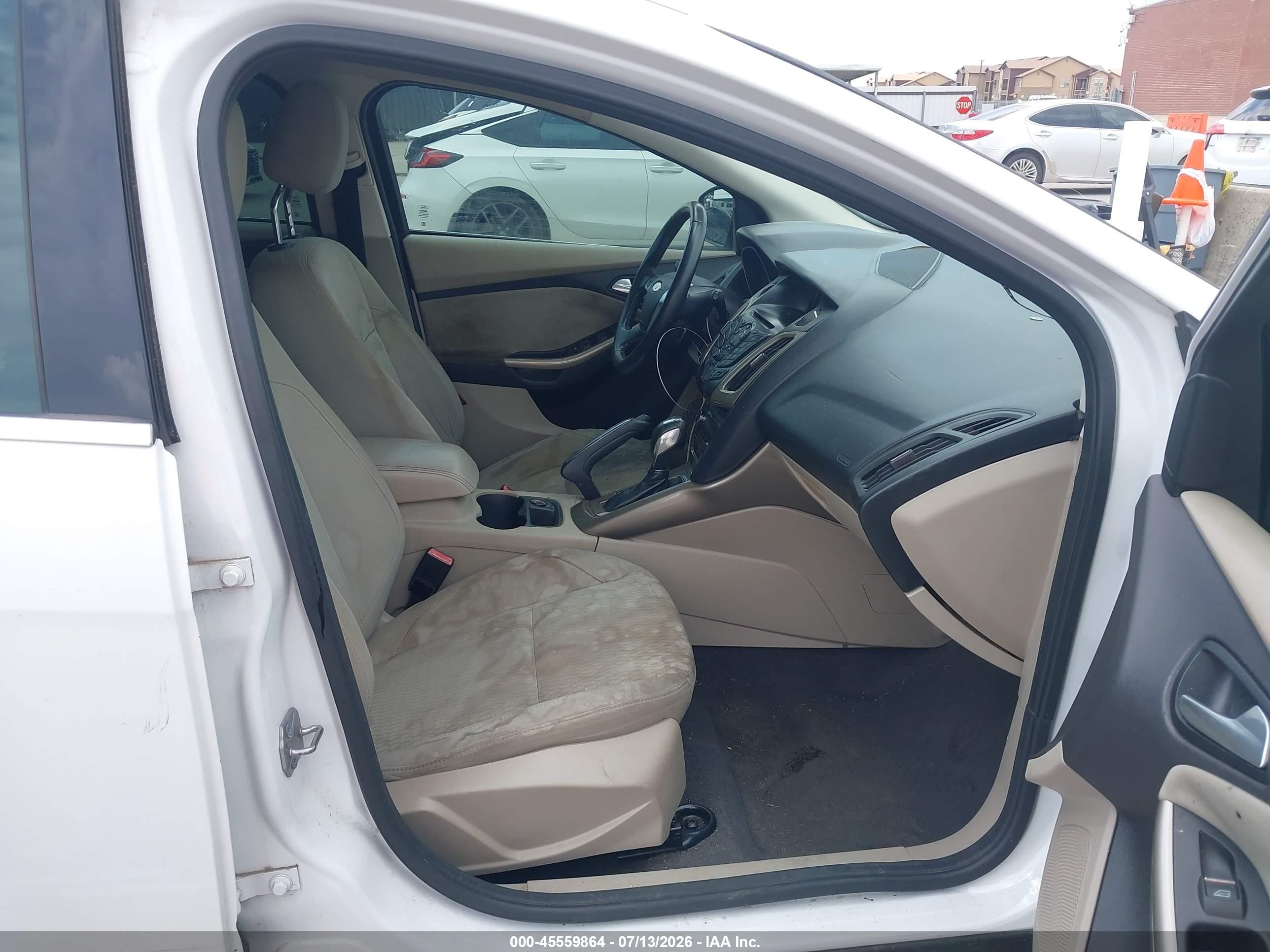 2012 Ford Focus Sel White vin: 1FAHP3M20CL146063