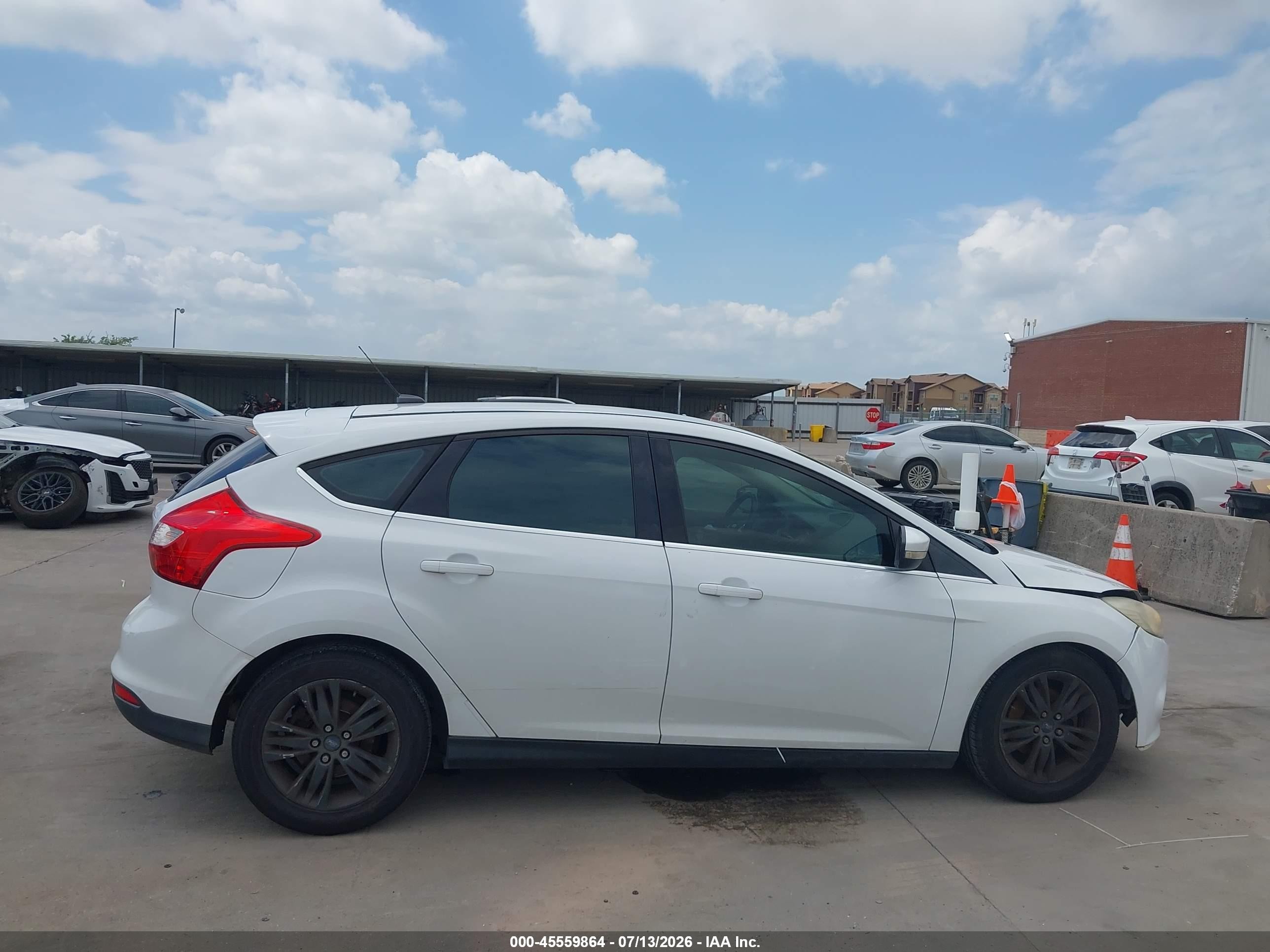 2012 Ford Focus Sel White vin: 1FAHP3M20CL146063