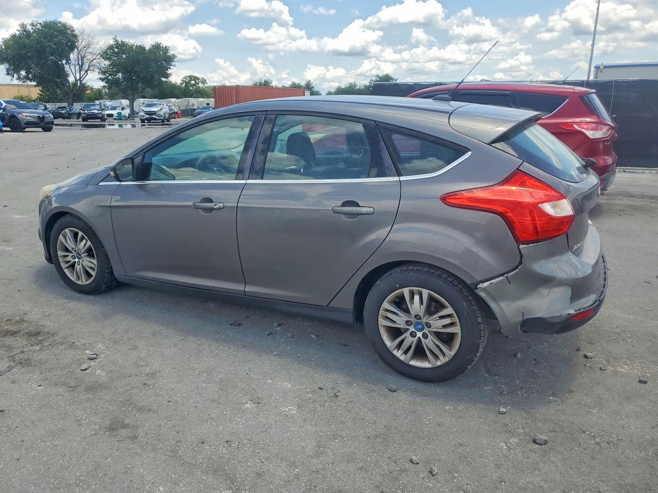 2012 Ford Focus Sel Gray vin: 1FAHP3M20CL227211