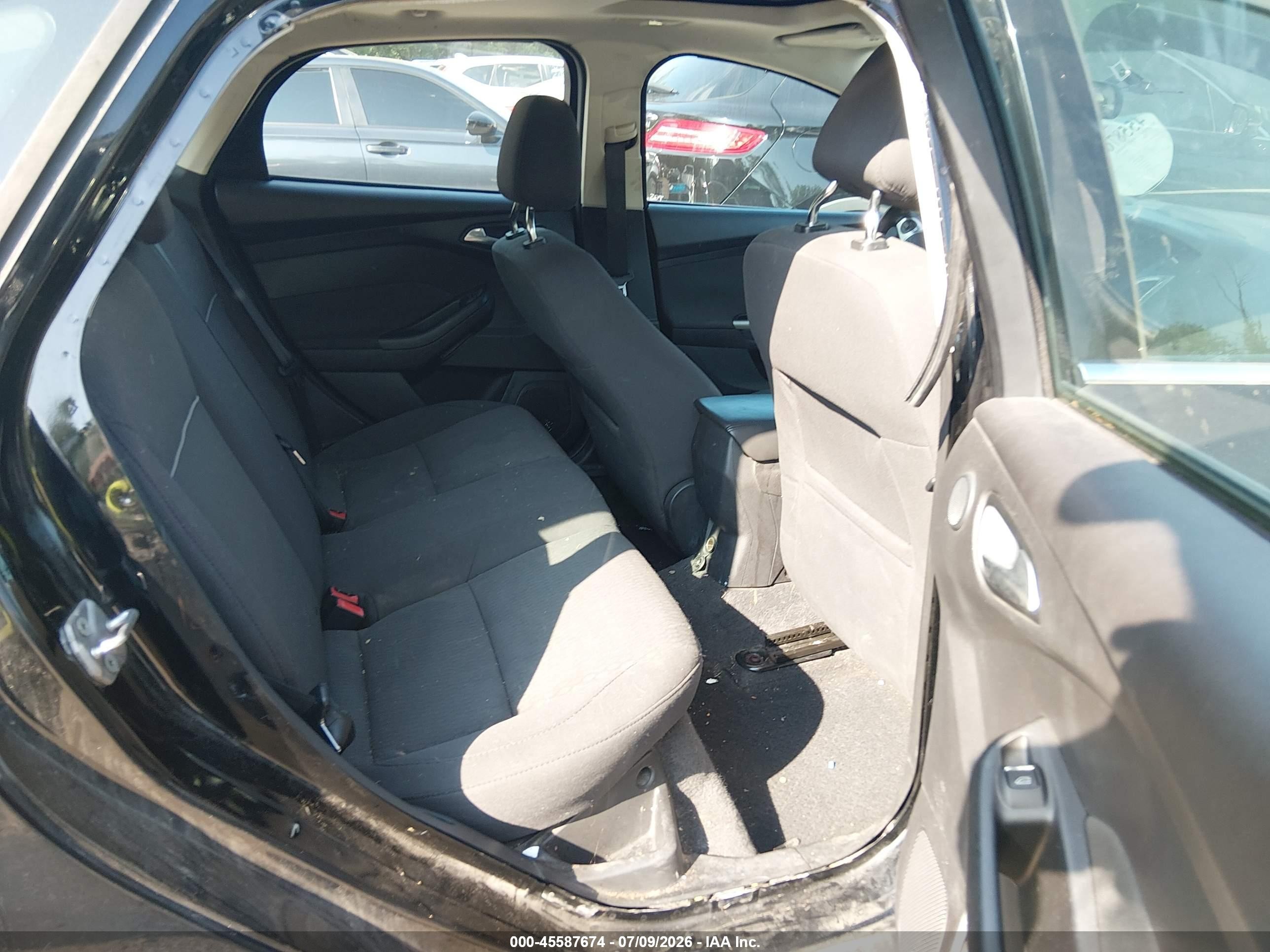2012 Ford Focus Sel Black vin: 1FAHP3M20CL233364