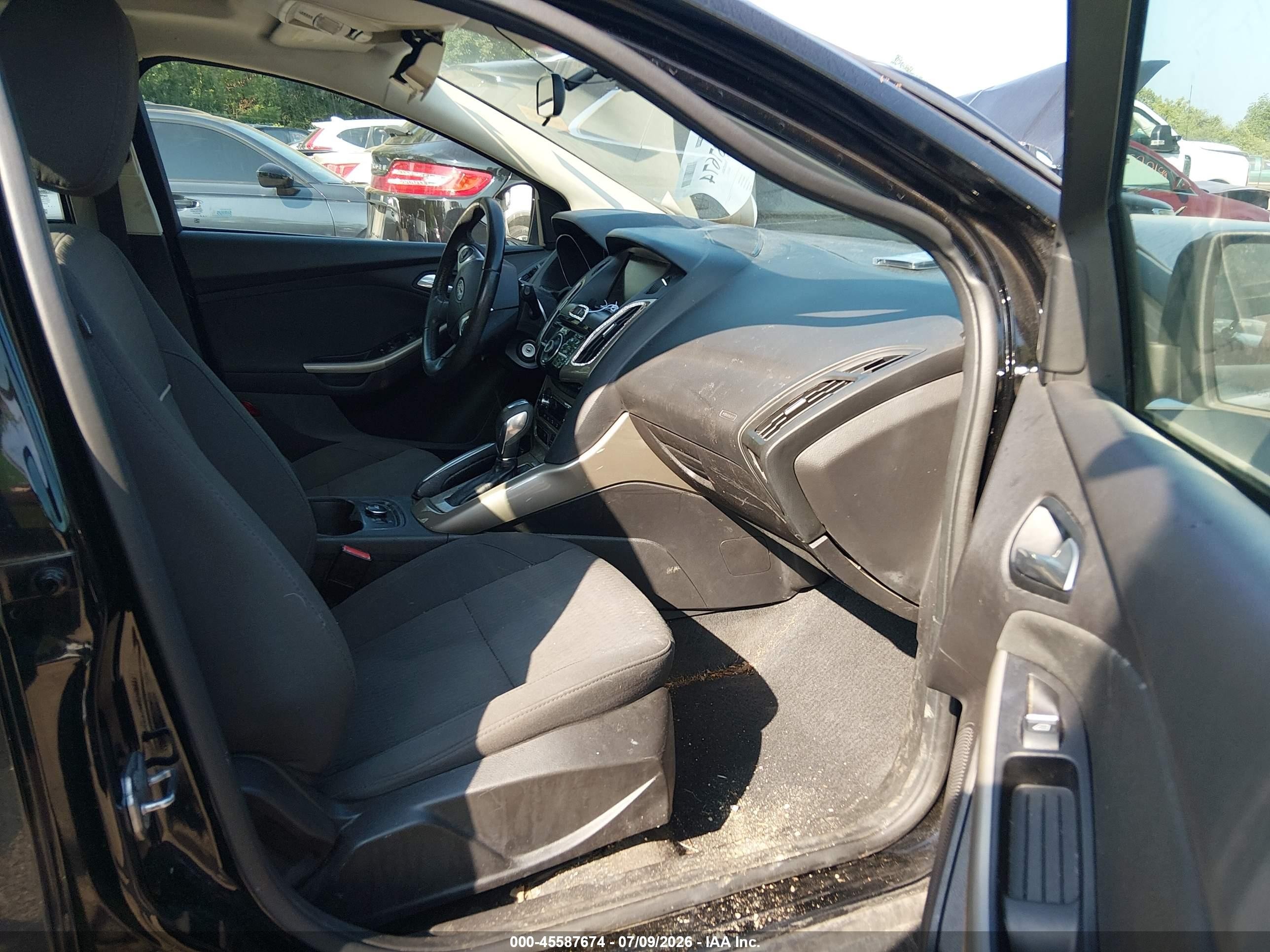 2012 Ford Focus Sel Black vin: 1FAHP3M20CL233364