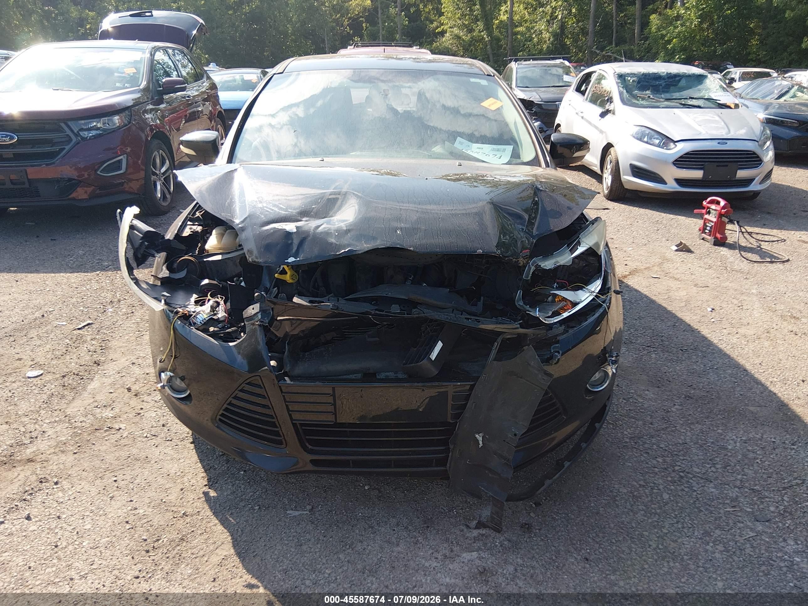 2012 Ford Focus Sel Black vin: 1FAHP3M20CL233364