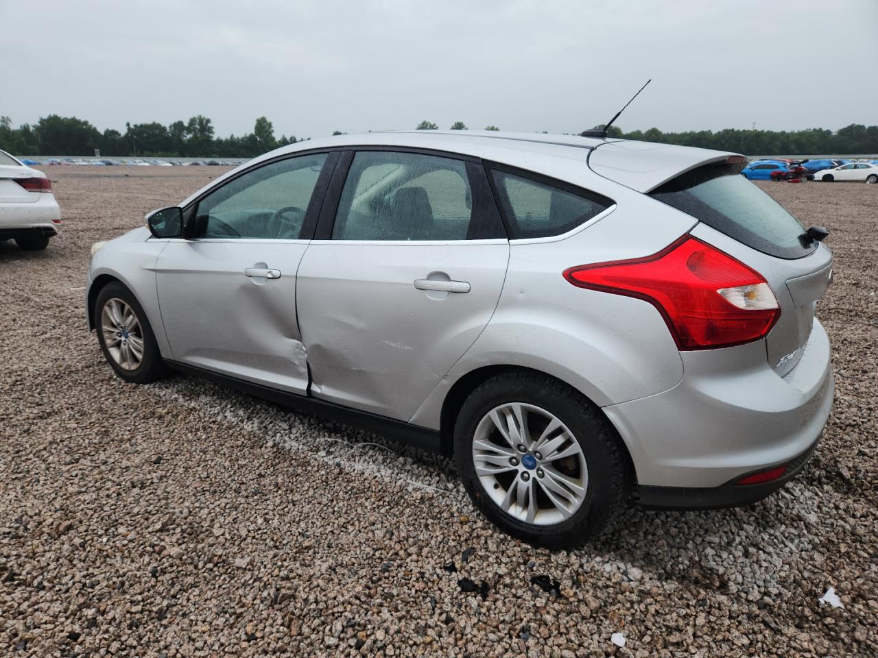 2012 Ford Focus Sel Silver vin: 1FAHP3M20CL236376