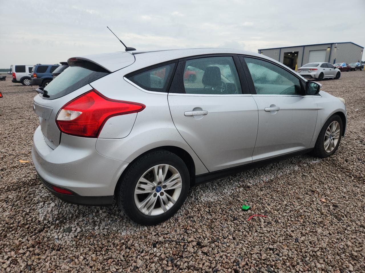 2012 Ford Focus Sel Silver vin: 1FAHP3M20CL236376