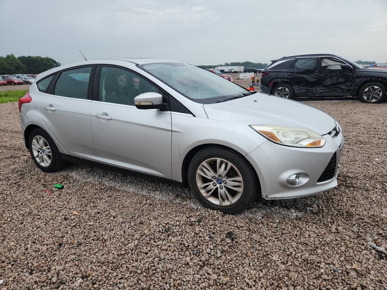 2012 Ford Focus Sel Silver vin: 1FAHP3M20CL236376