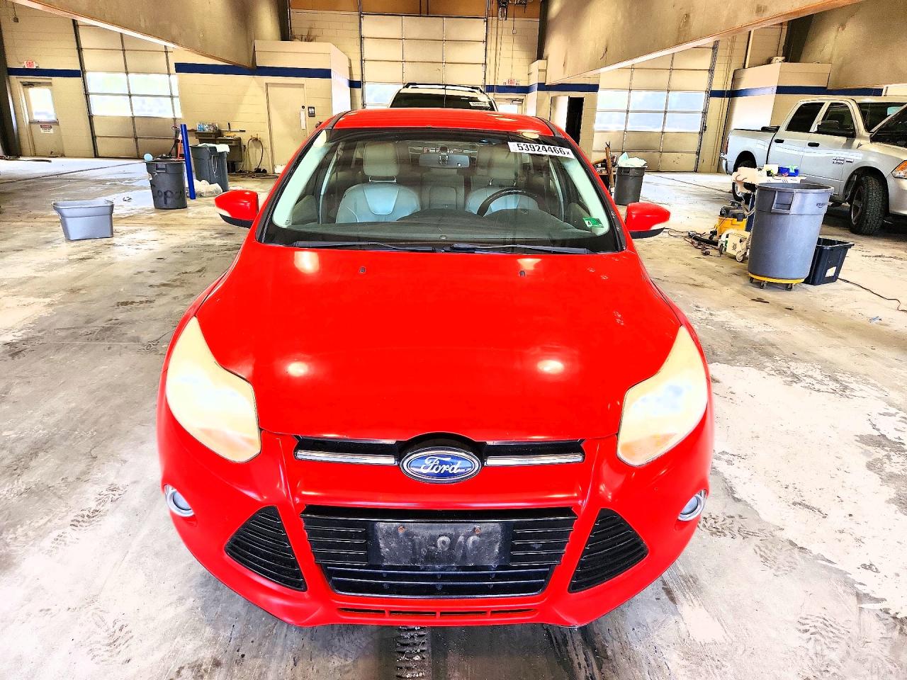 2012 Ford Focus Sel Red vin: 1FAHP3M20CL265263