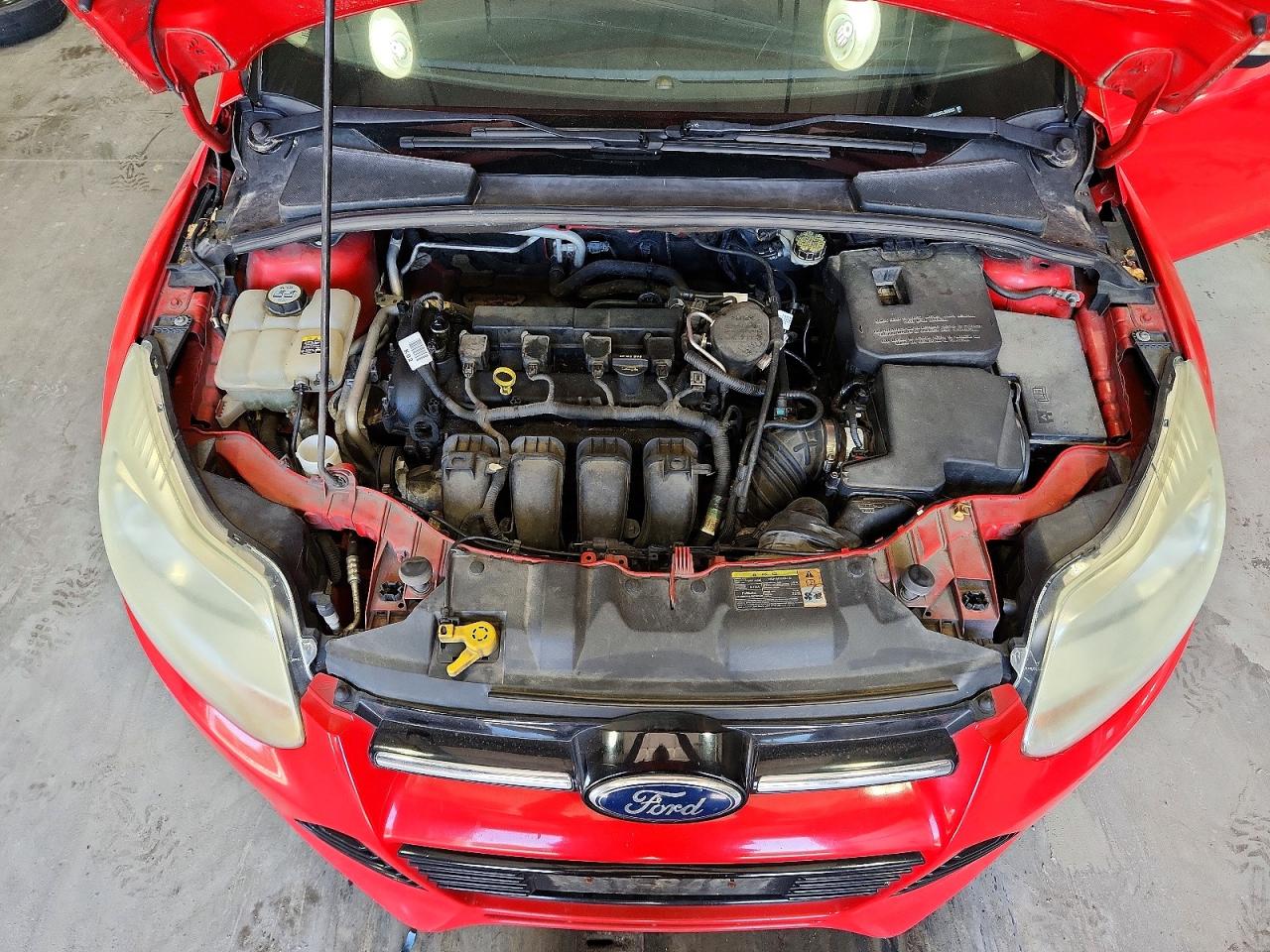 2012 Ford Focus Sel Red vin: 1FAHP3M20CL265263
