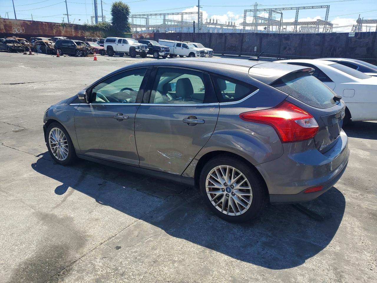 2012 Ford Focus Sel Gray vin: 1FAHP3M20CL287635