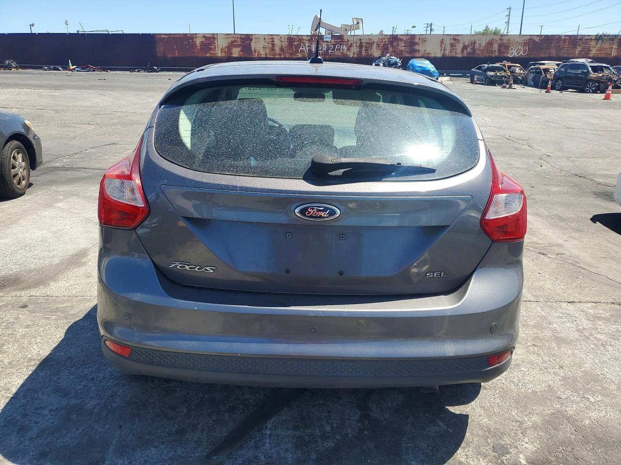 2012 Ford Focus Sel Gray vin: 1FAHP3M20CL287635