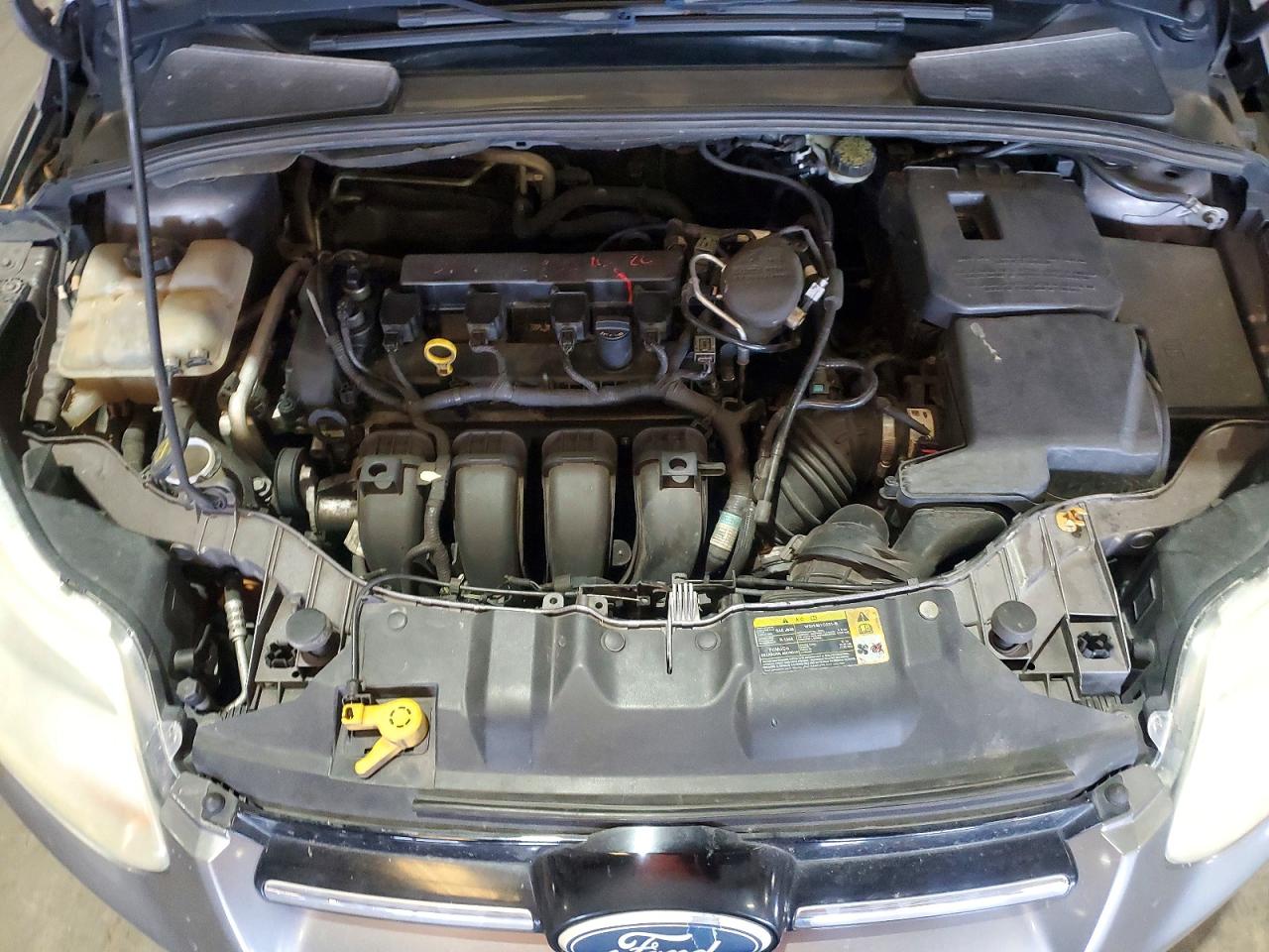 2012 Ford Focus Sel Gray vin: 1FAHP3M20CL288011
