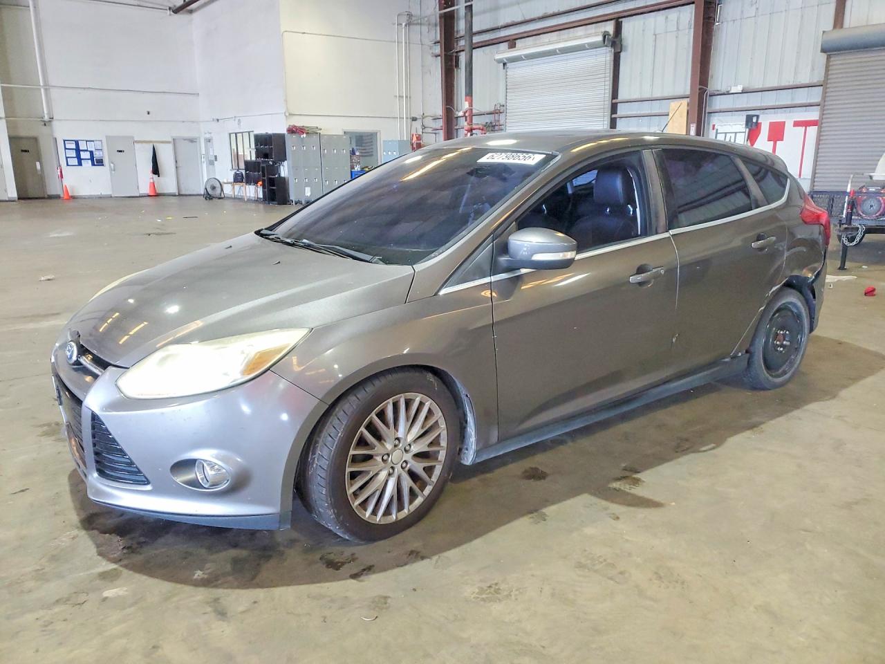 2012 Ford Focus Sel Gray vin: 1FAHP3M20CL288011