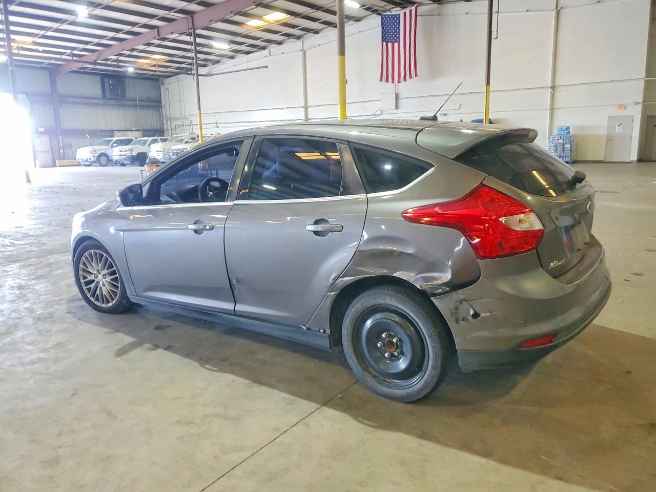 2012 Ford Focus Sel Gray vin: 1FAHP3M20CL288011