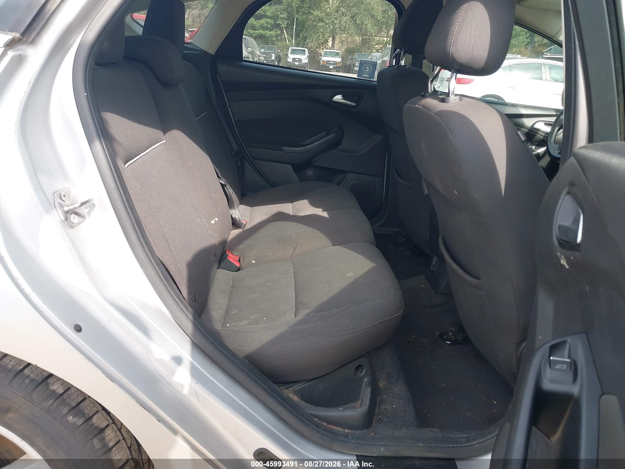 2012 Ford Focus Sel Silver vin: 1FAHP3M20CL344674