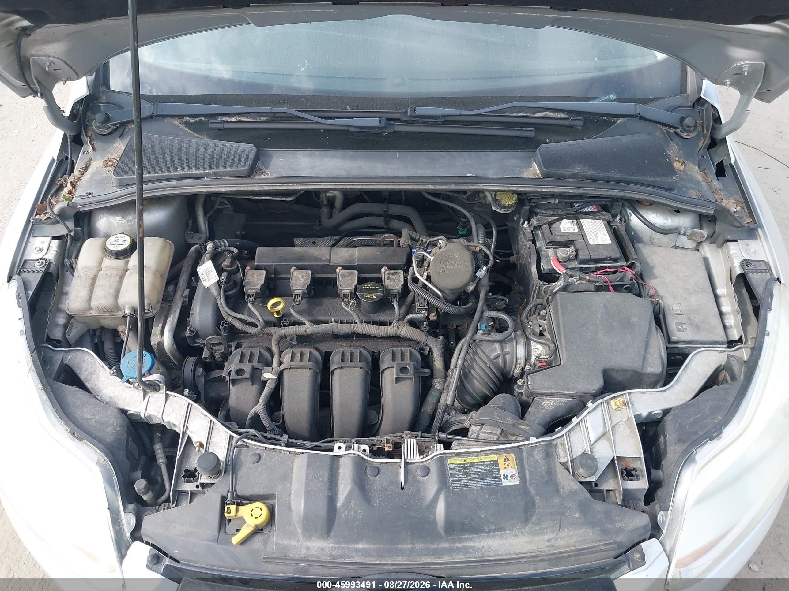 2012 Ford Focus Sel Silver vin: 1FAHP3M20CL344674