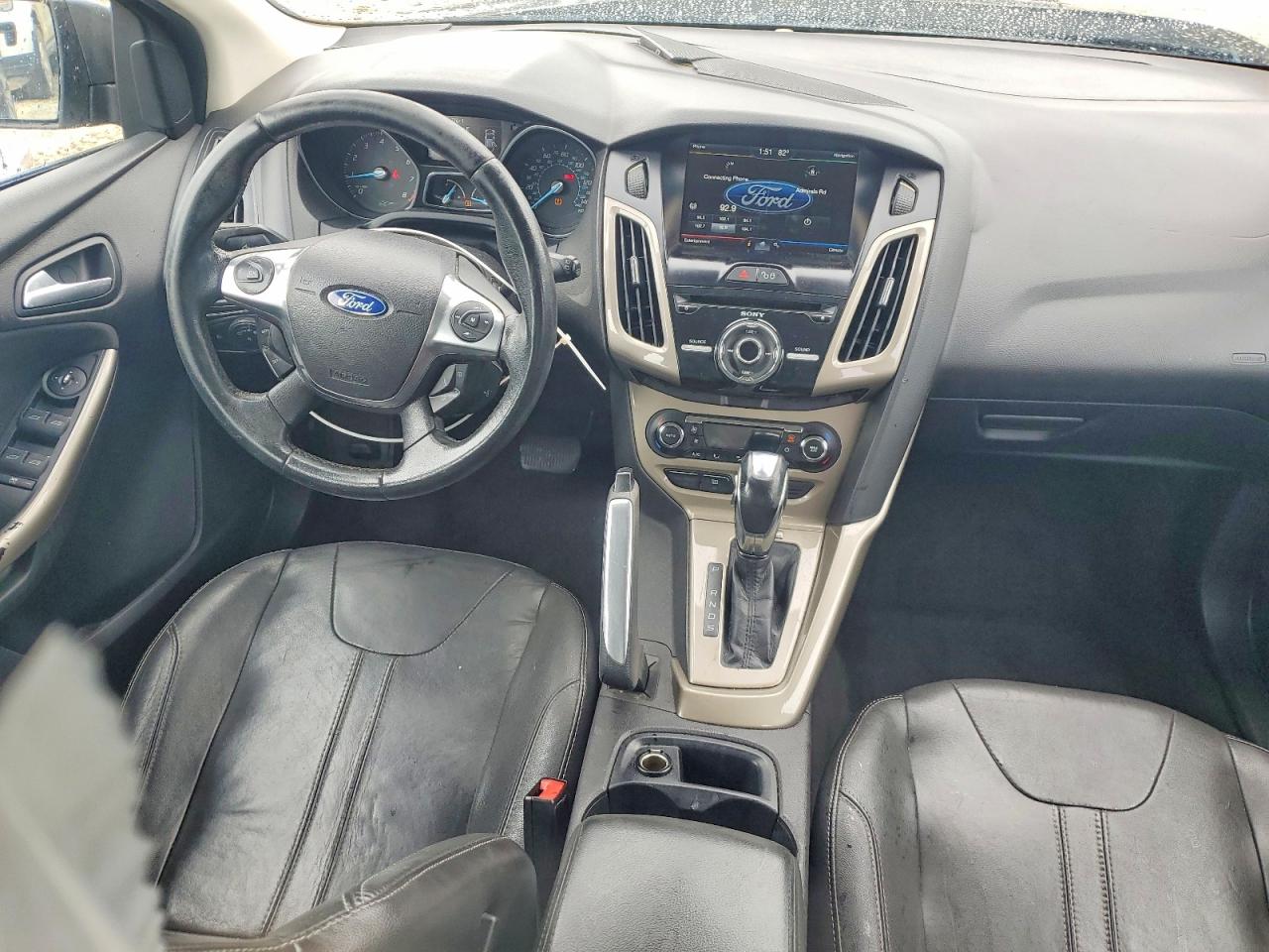 2012 Ford Focus Sel Gray vin: 1FAHP3M20CL410348