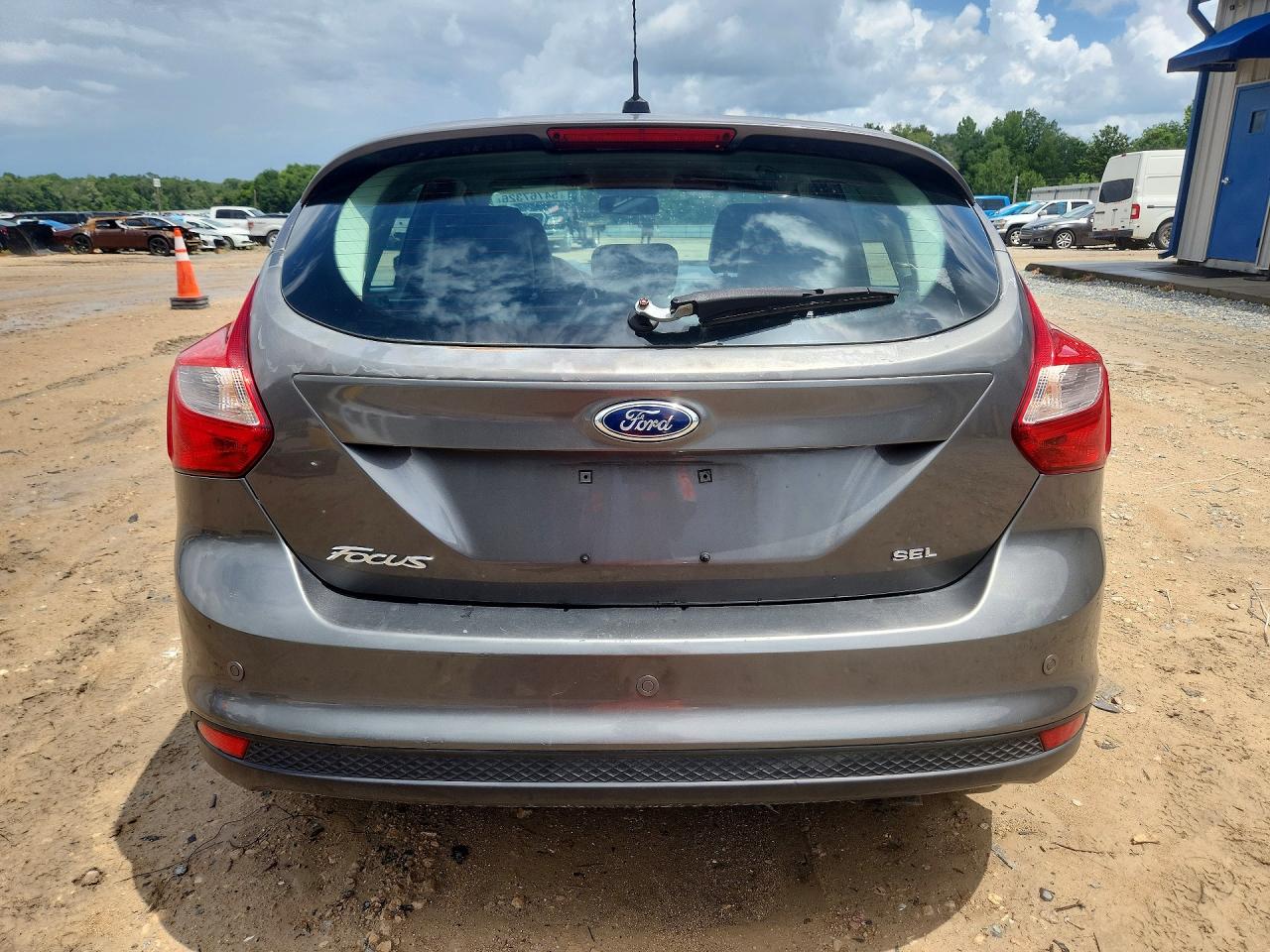 2012 Ford Focus Sel Gray vin: 1FAHP3M20CL410348