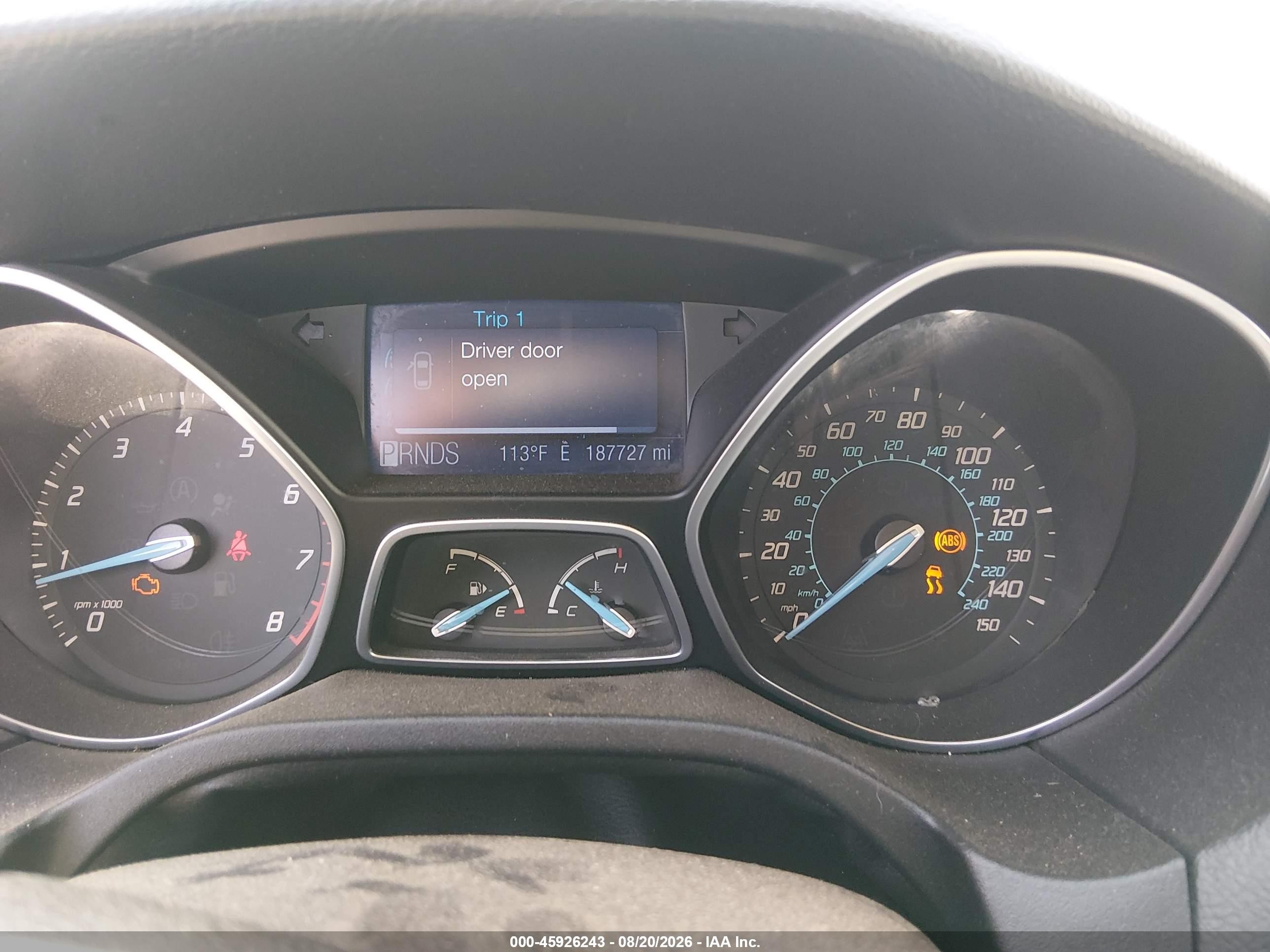2012 Ford Focus Sel Blue vin: 1FAHP3M20CL413864