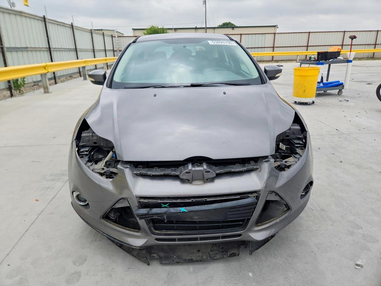2012 Ford Focus Sel Gray vin: 1FAHP3M20CL430373