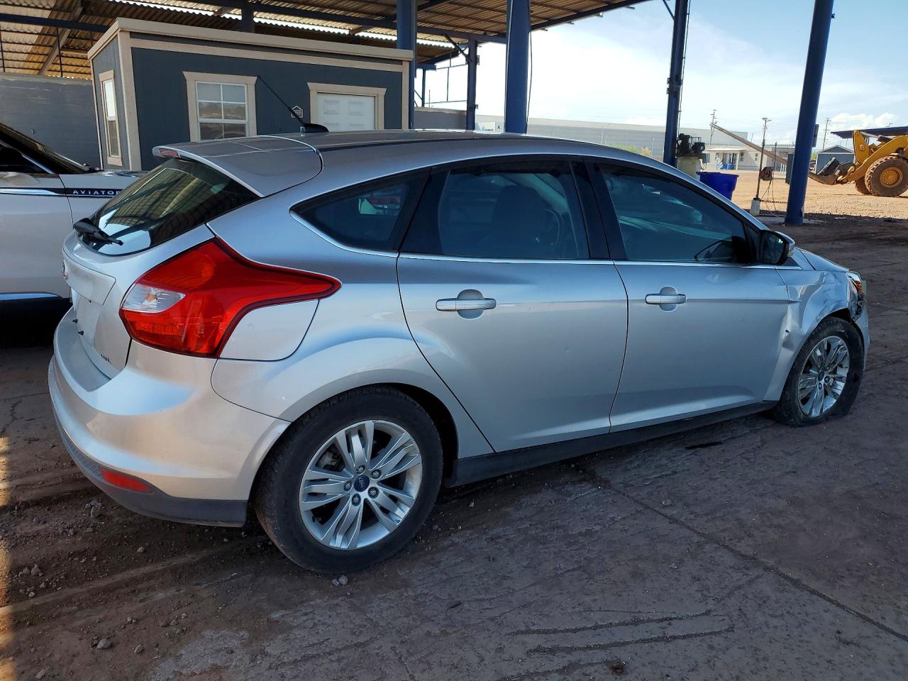 2012 Ford Focus Sel Silver vin: 1FAHP3M20CL470341