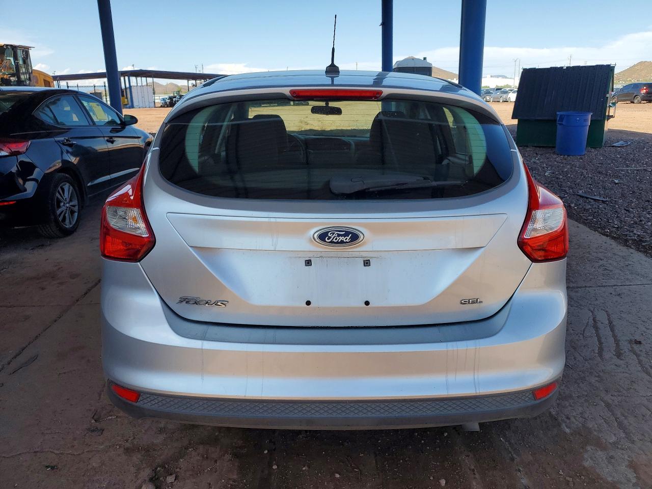 2012 Ford Focus Sel Silver vin: 1FAHP3M20CL470341