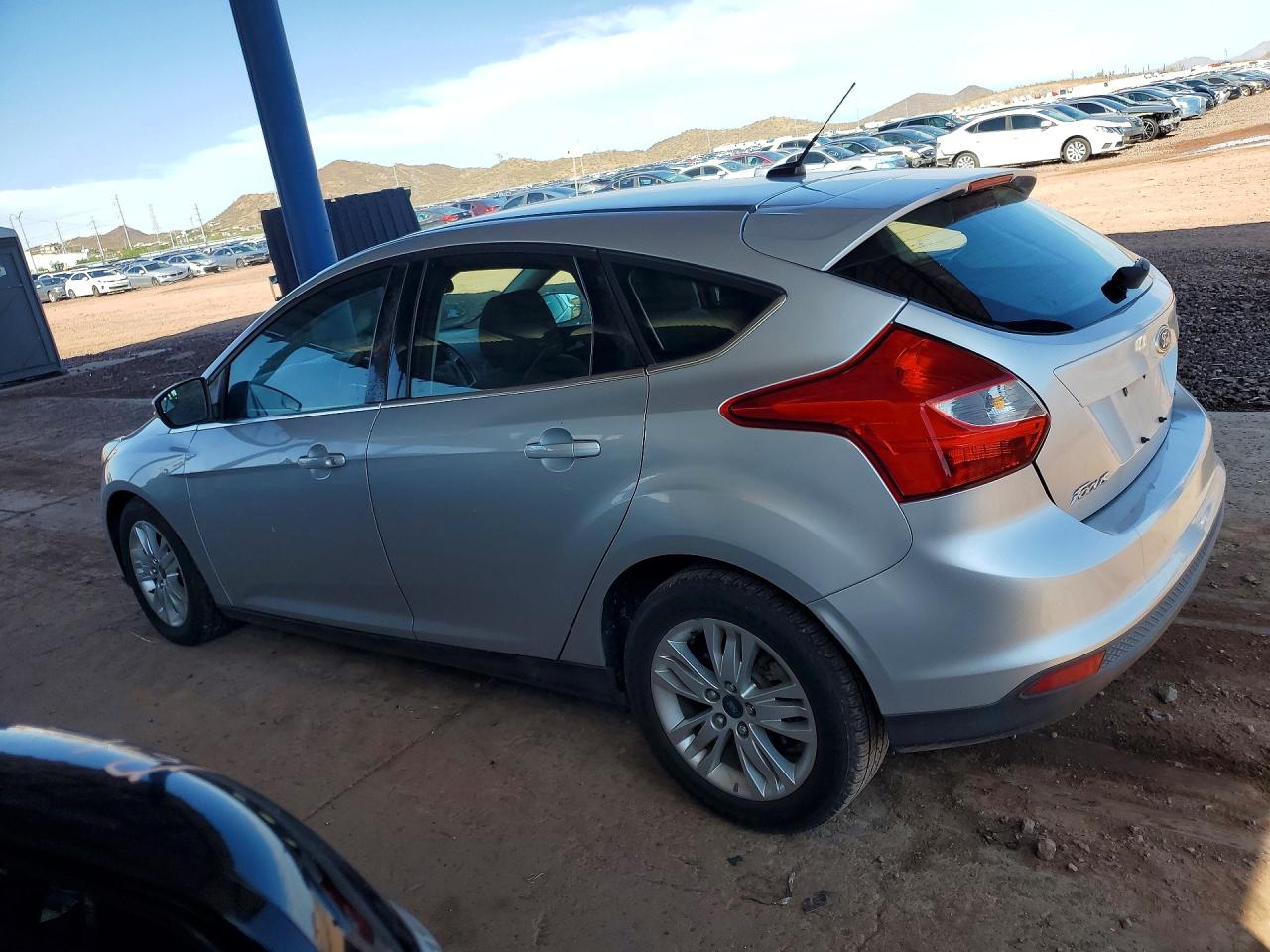 2012 Ford Focus Sel Silver vin: 1FAHP3M20CL470341