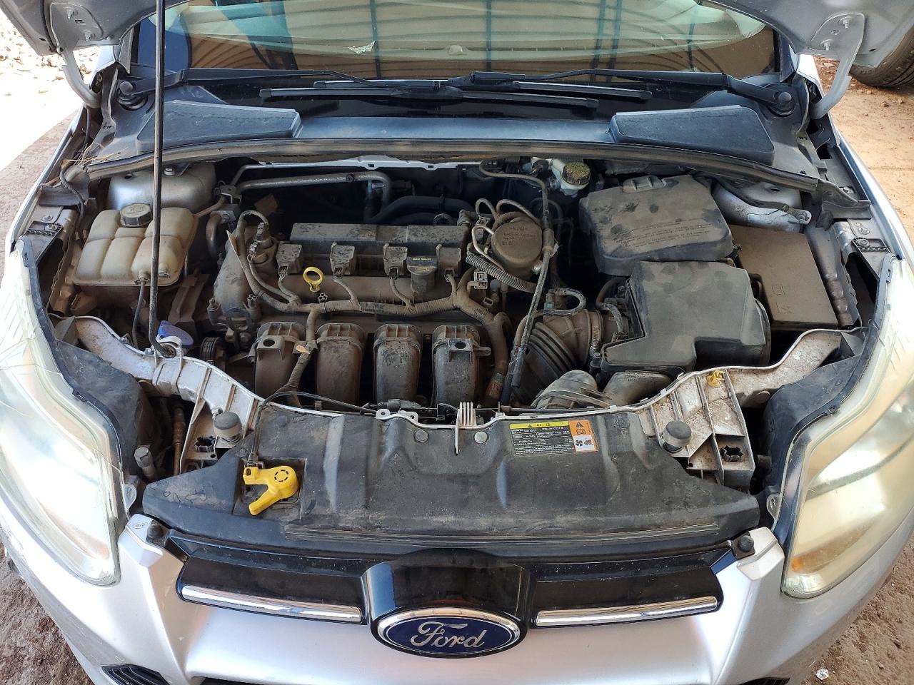 2012 Ford Focus Sel Silver vin: 1FAHP3M20CL470341