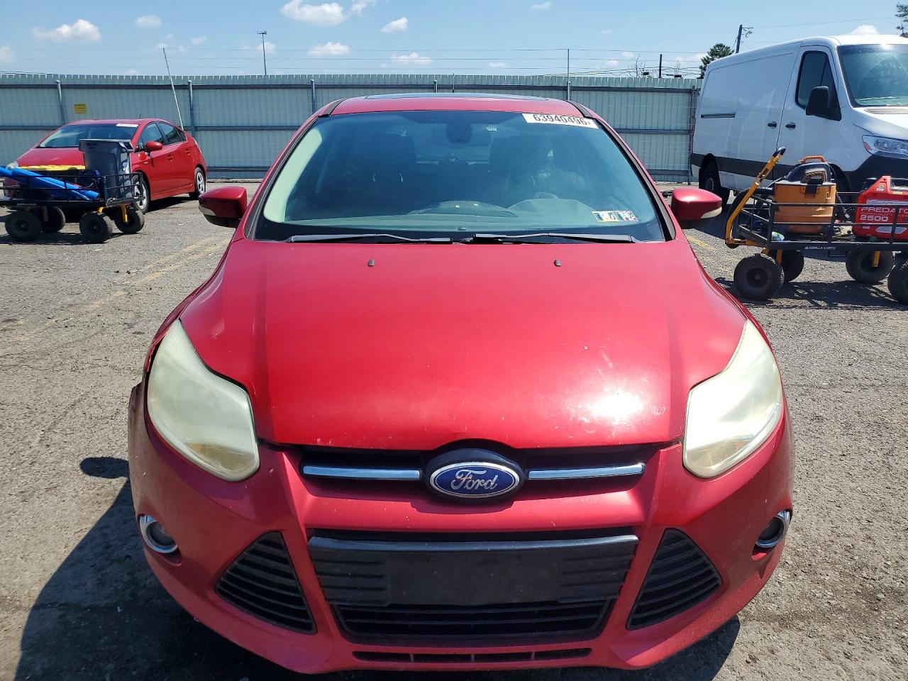 2012 Ford Focus Sel Red vin: 1FAHP3M21CL101679