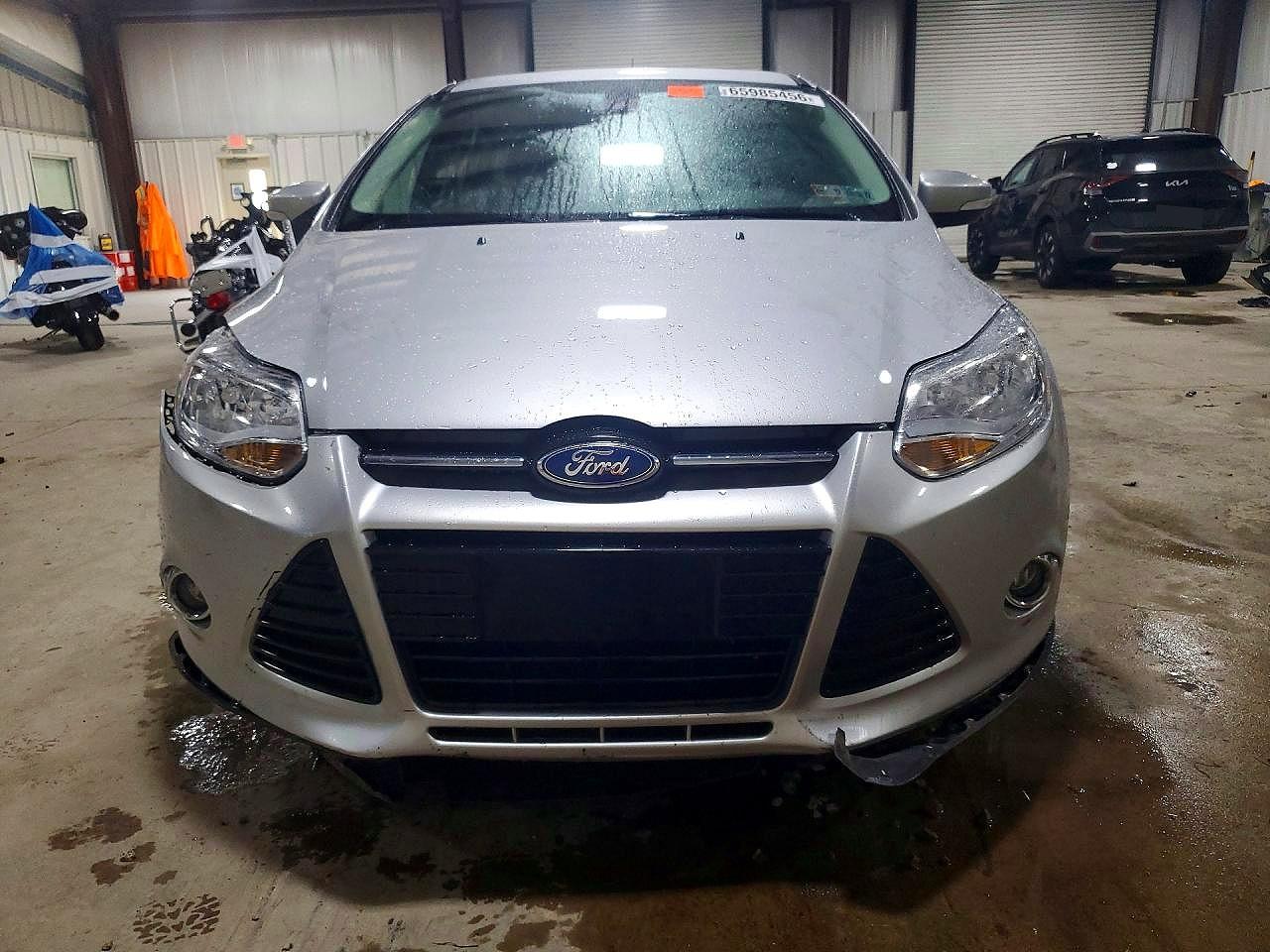 2012 Ford Focus Sel Silver vin: 1FAHP3M21CL135282